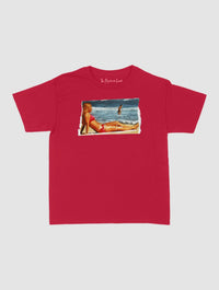 soaking it up baby tee - In Print We Trust