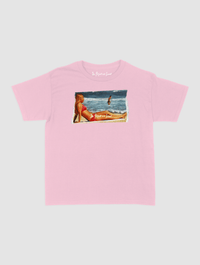 soaking it up baby tee - In Print We Trust