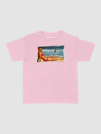 soaking it up baby tee - In Print We Trust