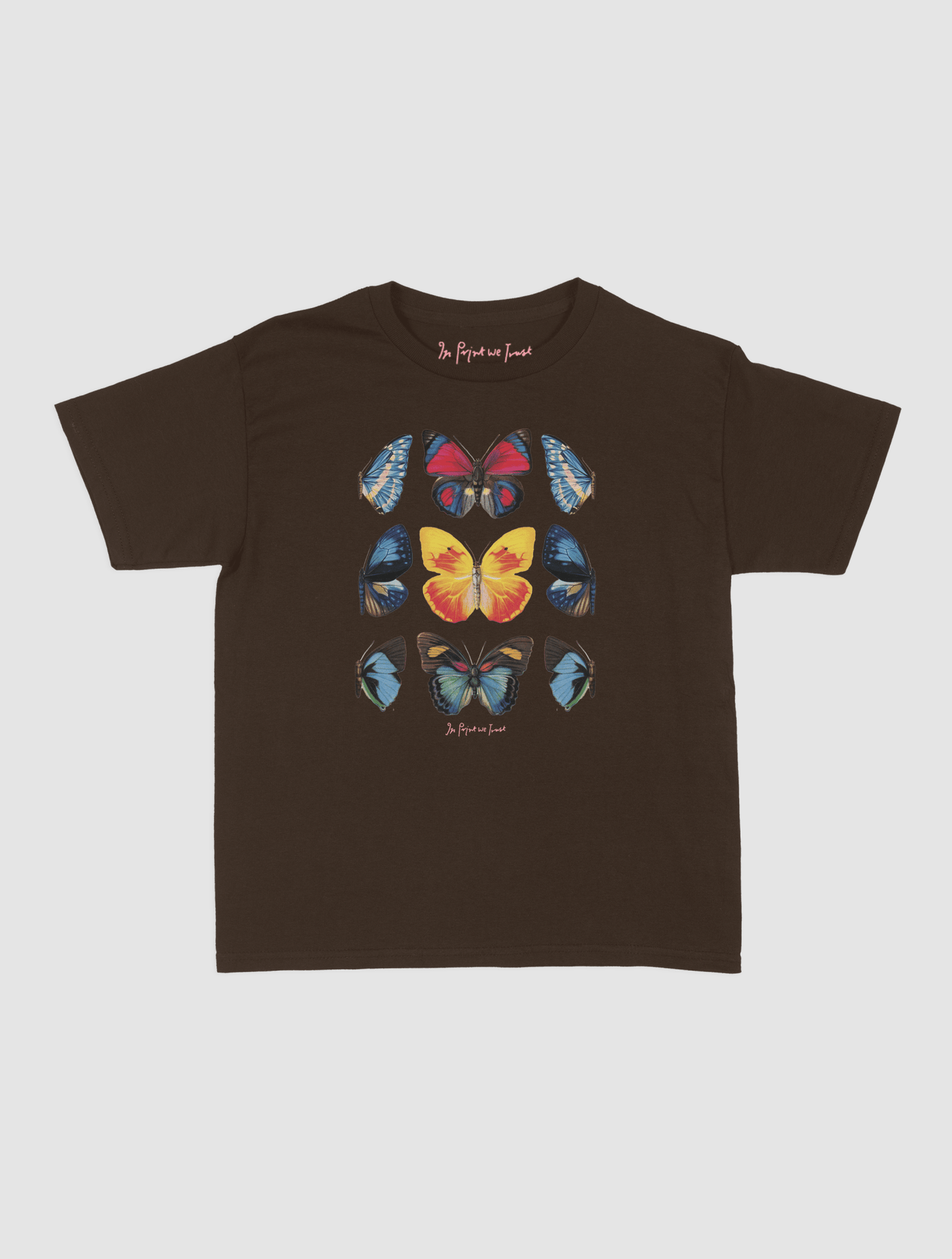 social butterfly baby tee - In Print We Trust