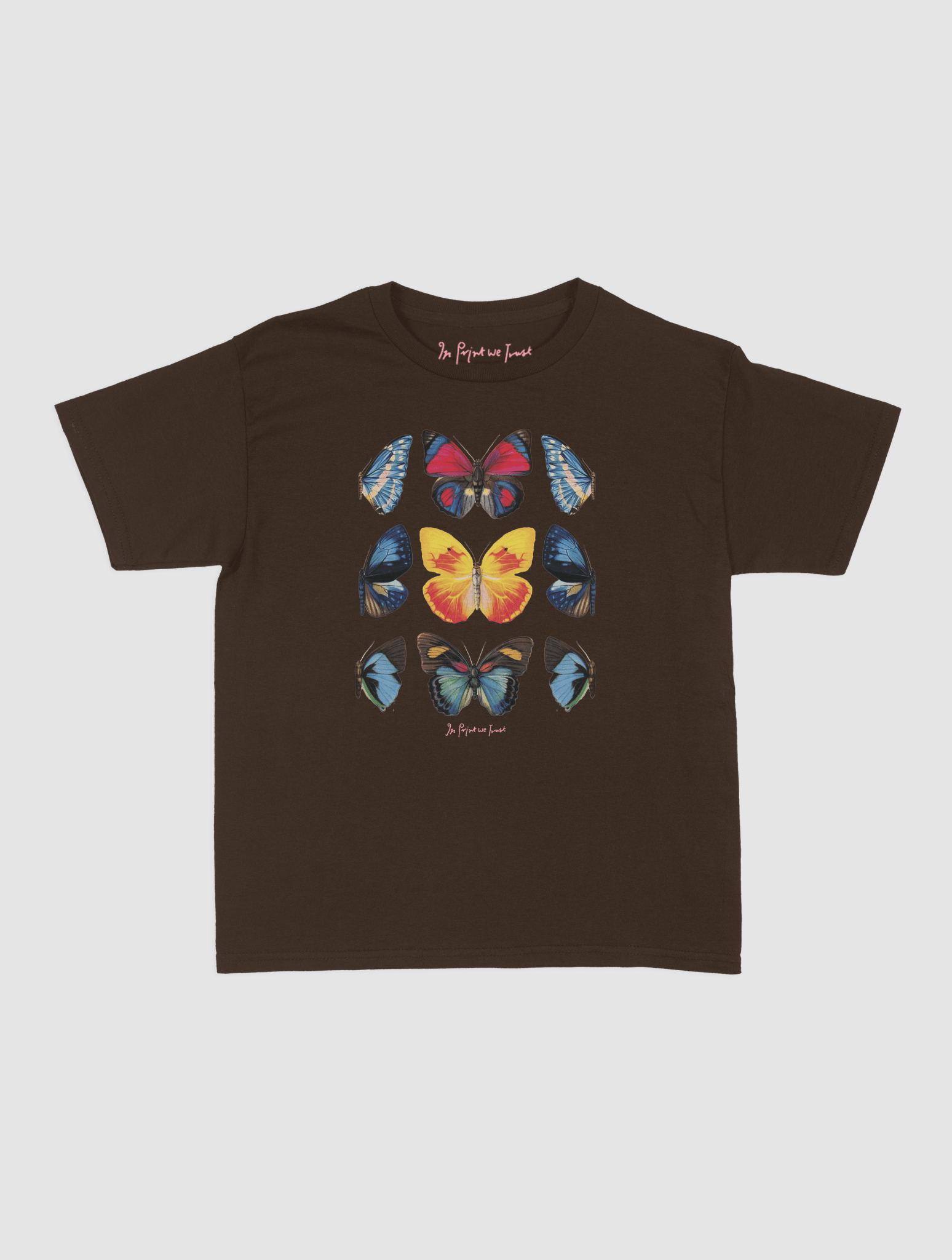 social butterfly baby tee - In Print We Trust