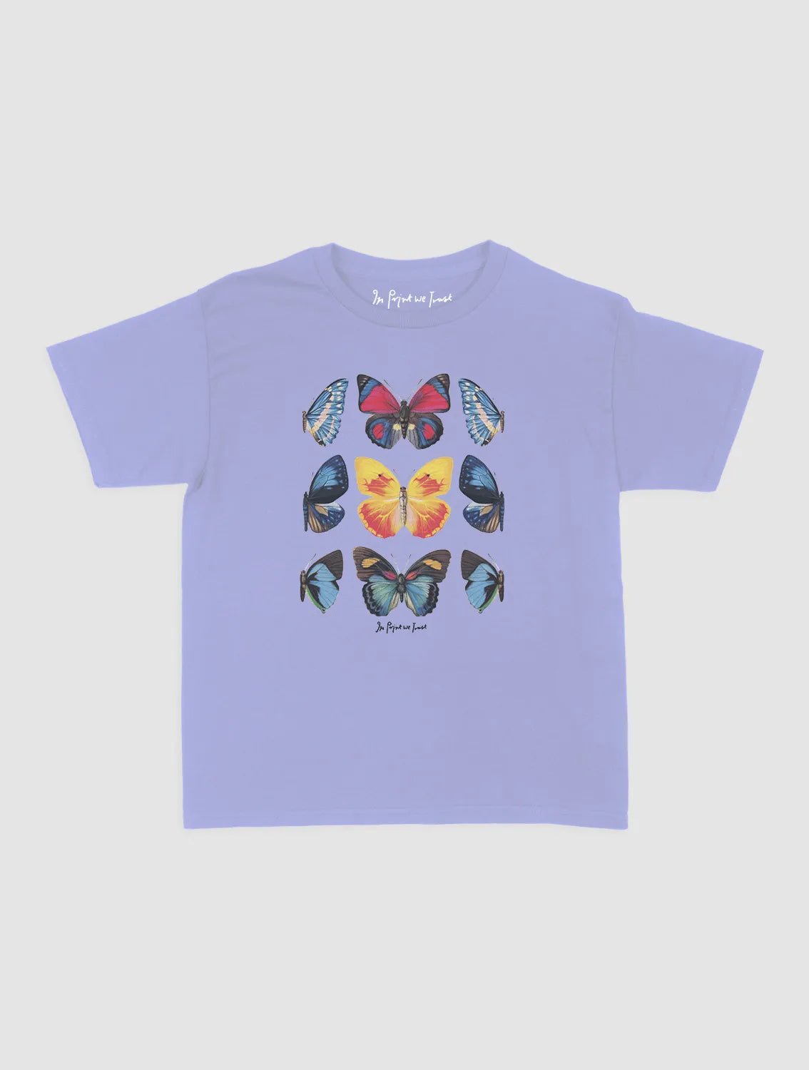social butterfly baby tee - In Print We Trust