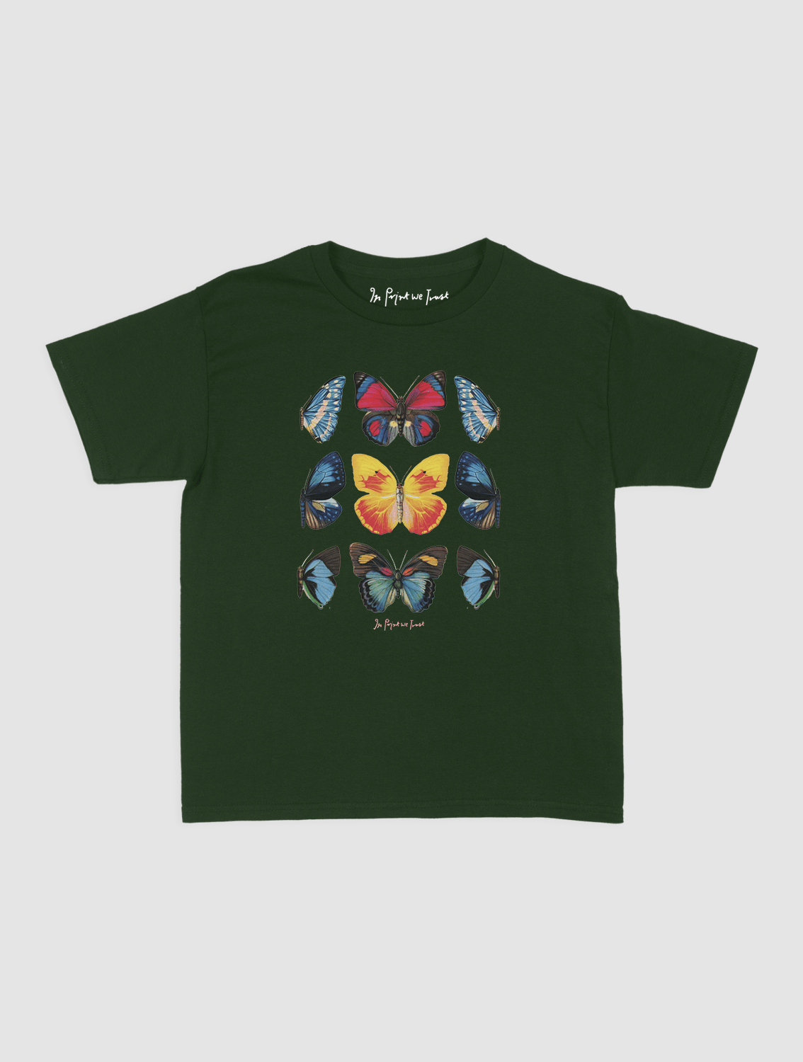 social butterfly baby tee - In Print We Trust