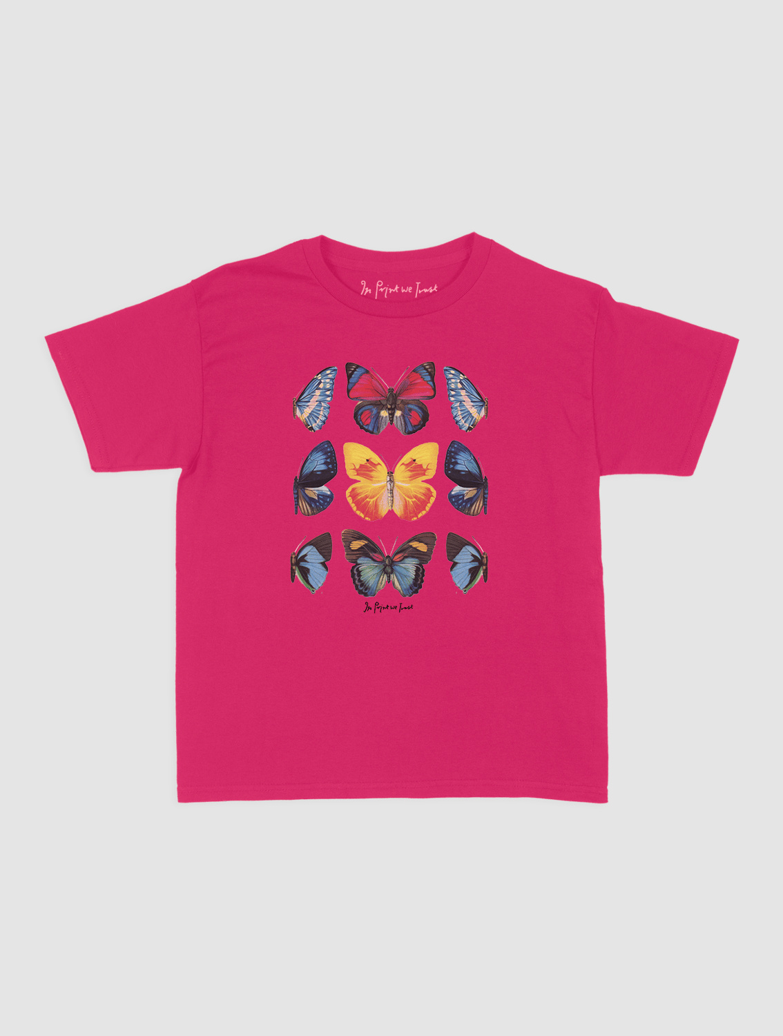 social butterfly baby tee - In Print We Trust