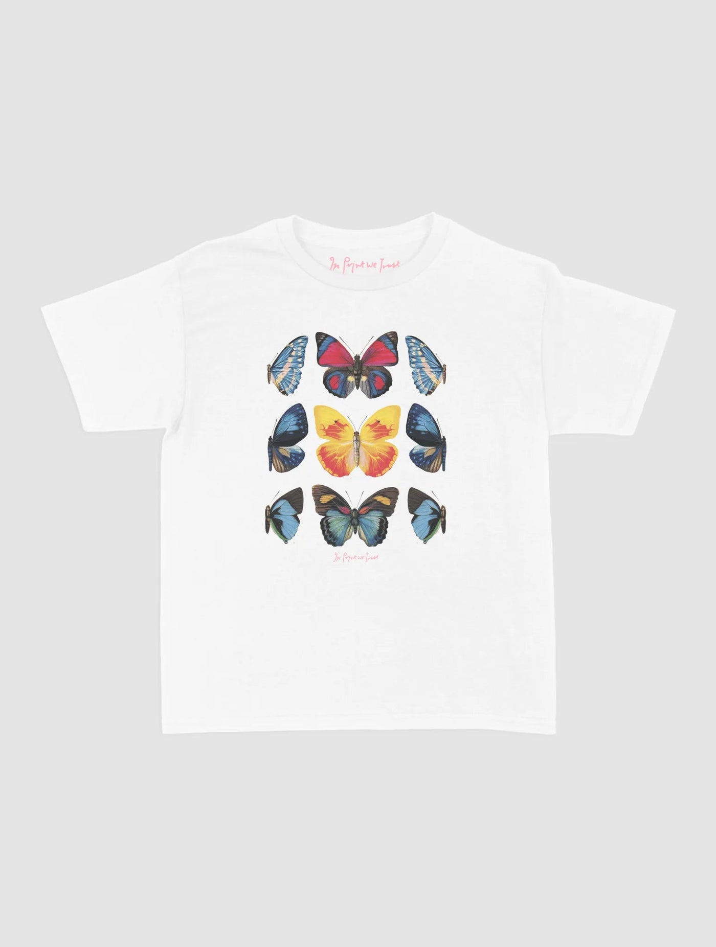 social butterfly baby tee - In Print We Trust