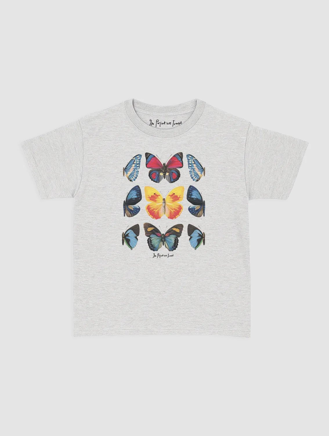 social butterfly baby tee - In Print We Trust