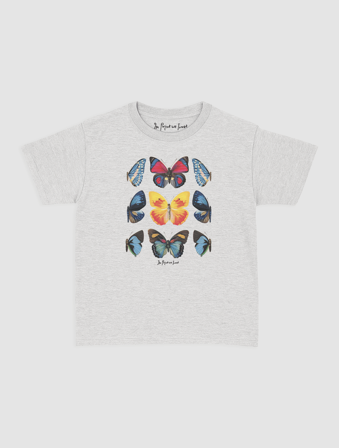 social butterfly baby tee - In Print We Trust
