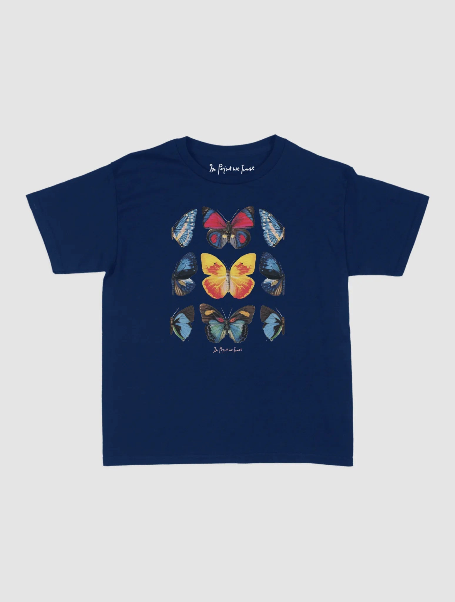 social butterfly baby tee - In Print We Trust