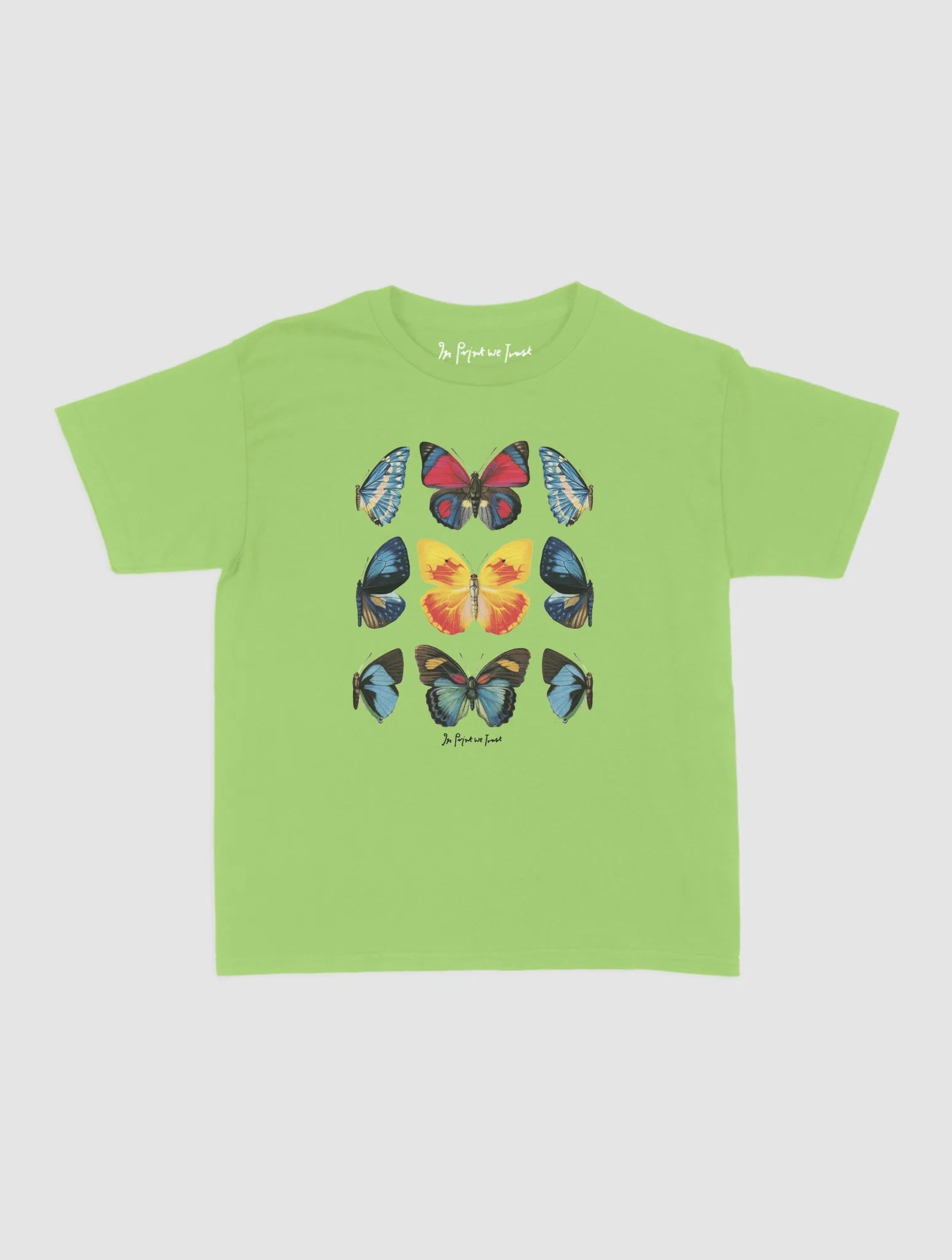 social butterfly baby tee - In Print We Trust