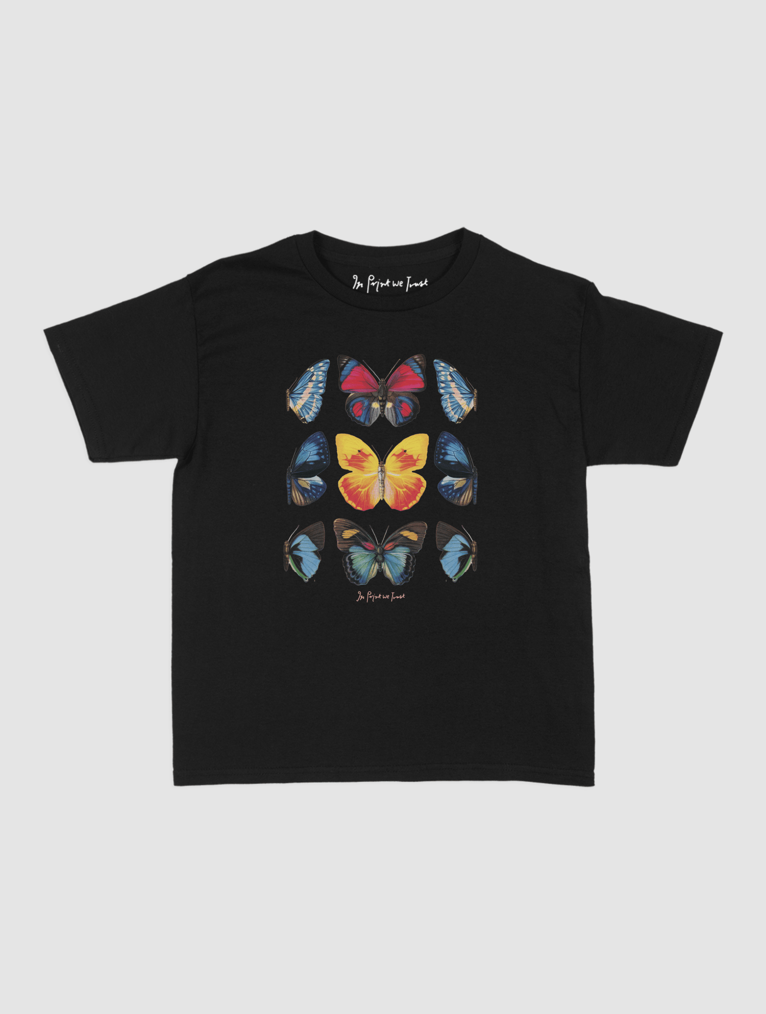 social butterfly baby tee - In Print We Trust