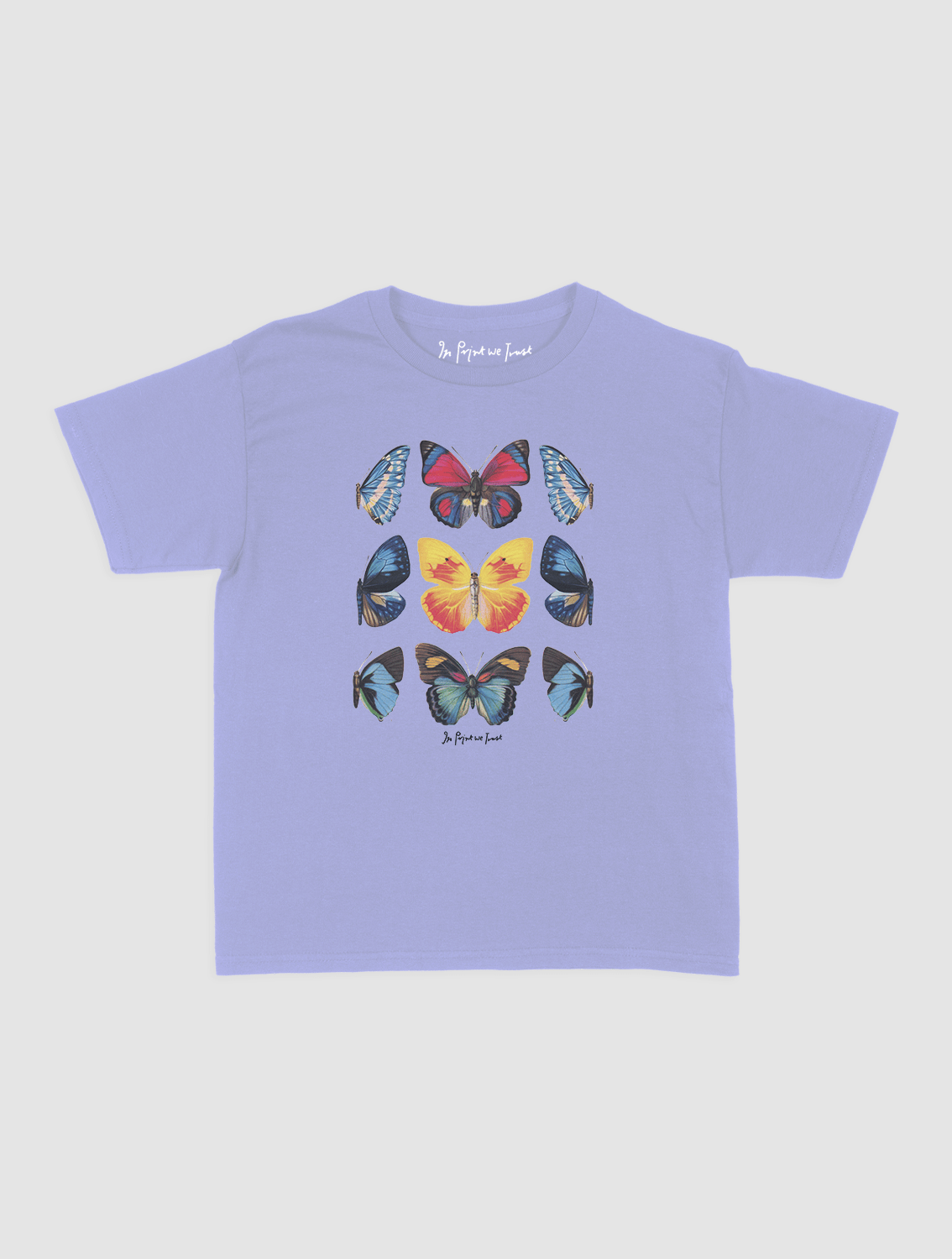 social butterfly baby tee - In Print We Trust