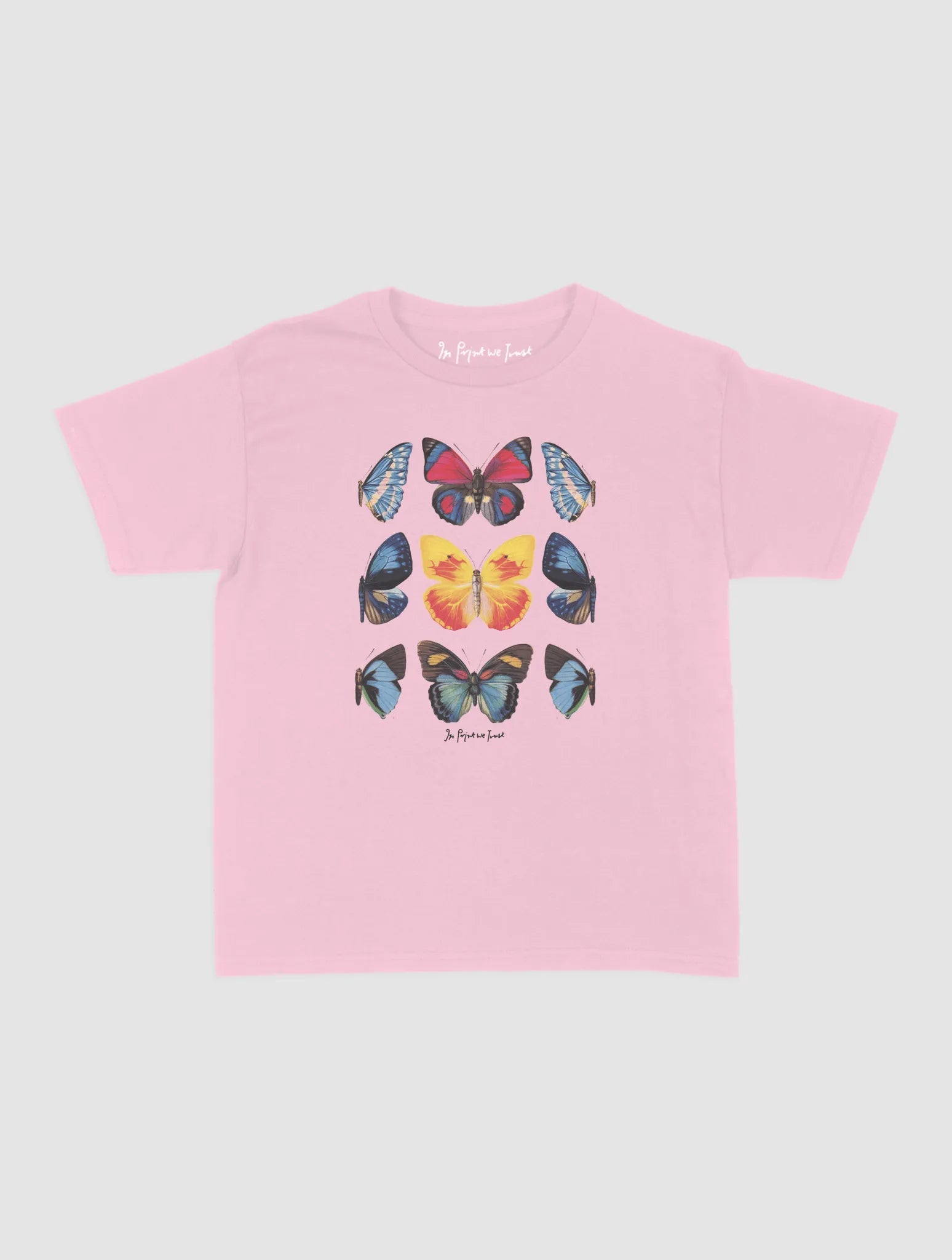 social butterfly baby tee - In Print We Trust