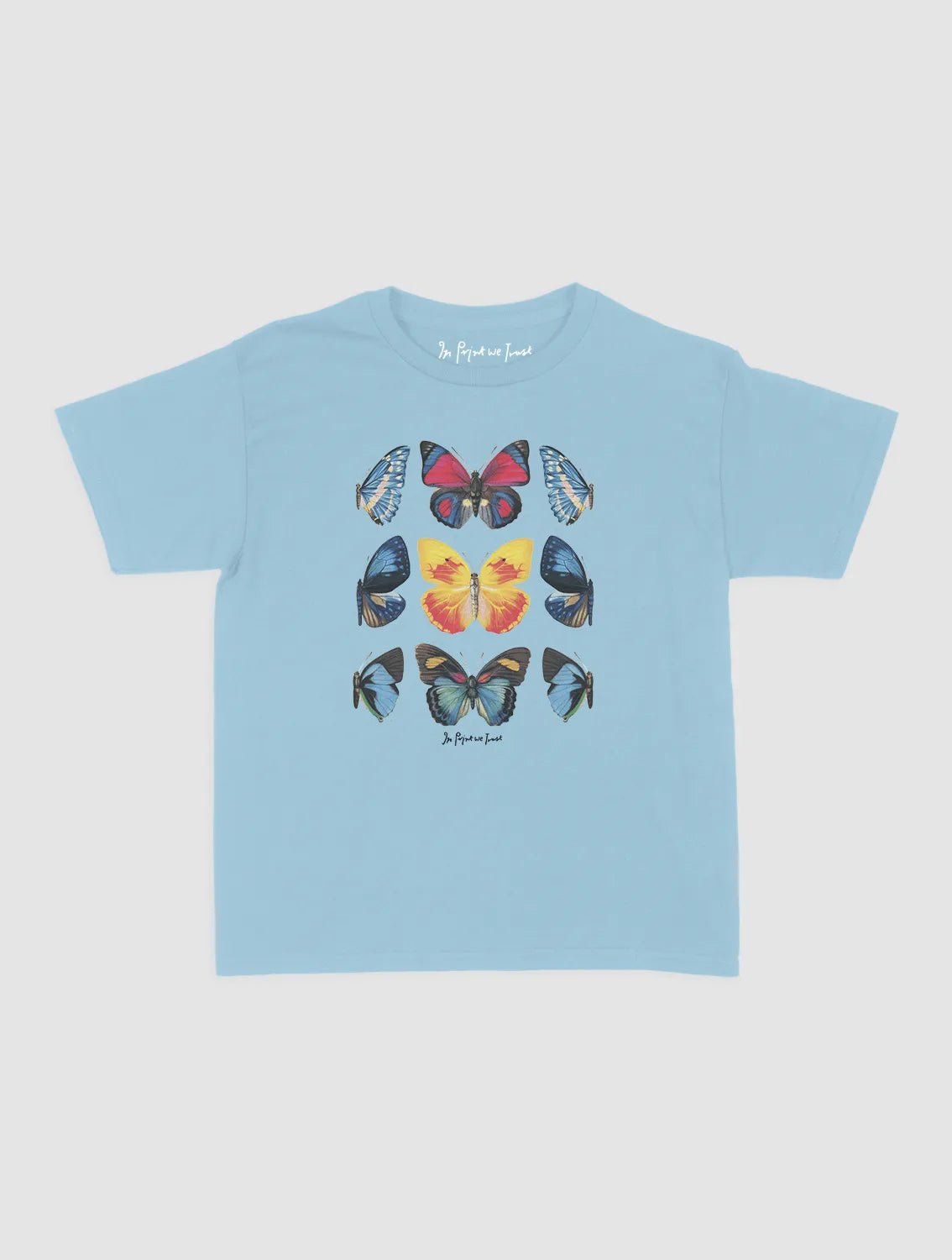 social butterfly baby tee - In Print We Trust