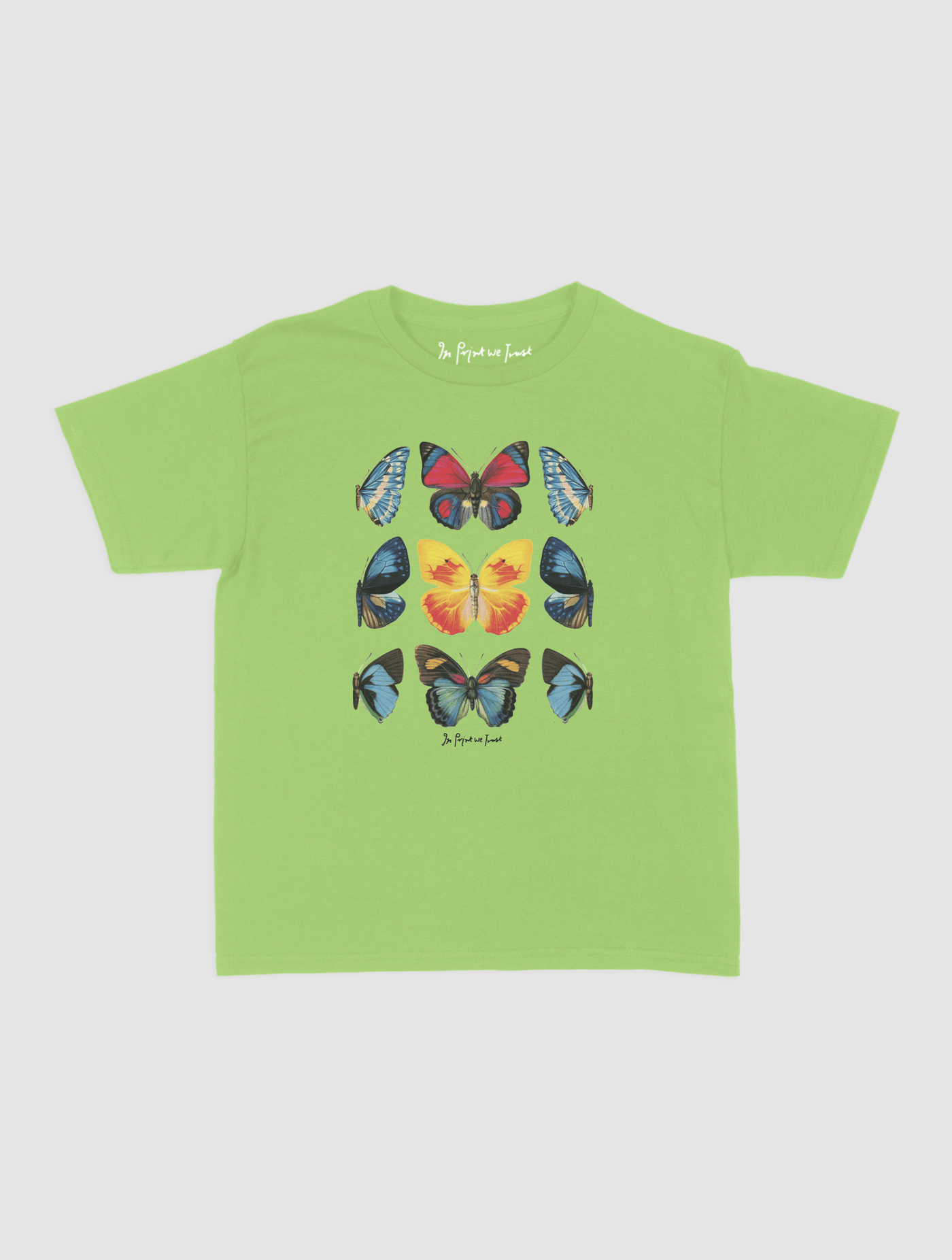 social butterfly baby tee - In Print We Trust