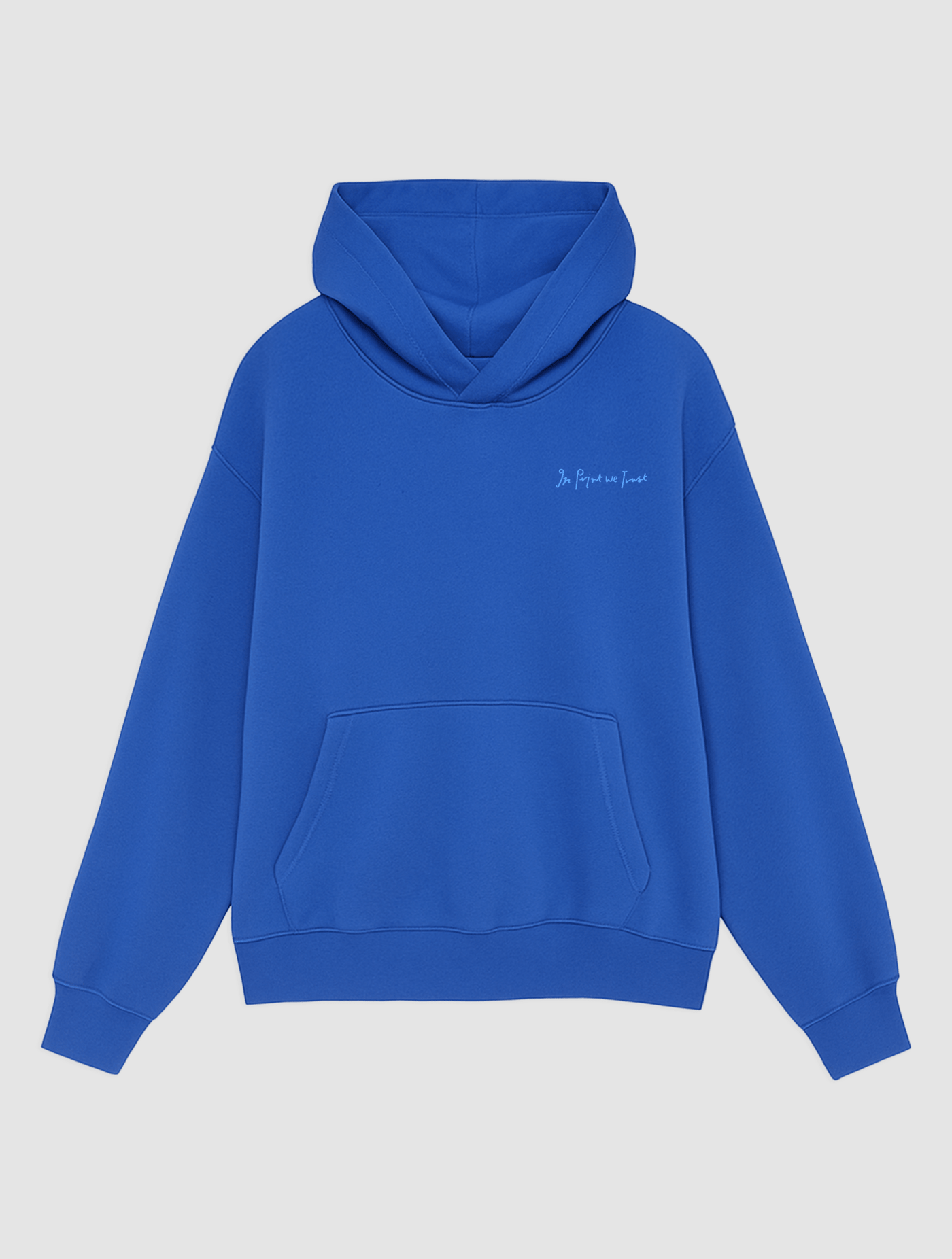 social butterfly blue hoodie - In Print We Trust