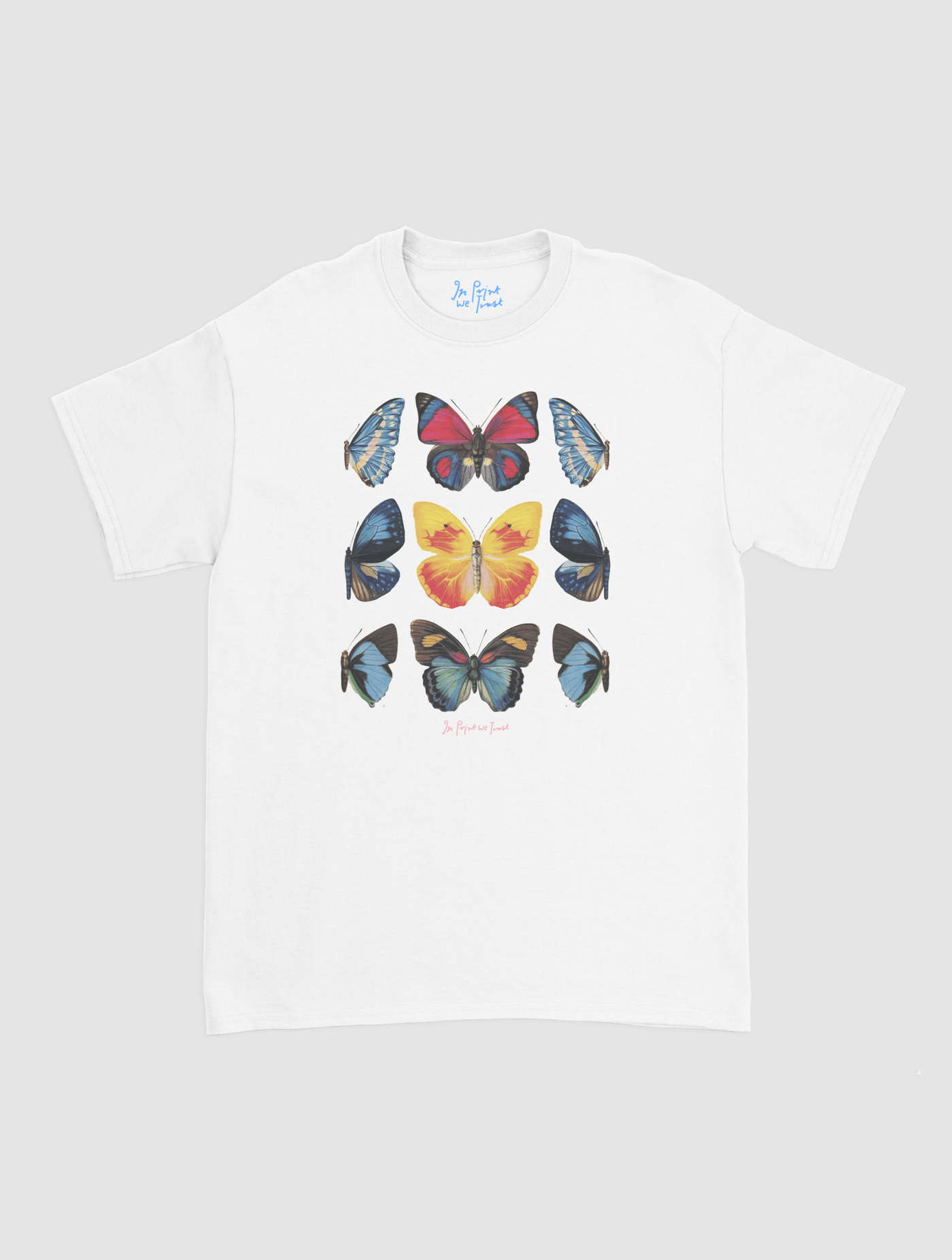 social butterfly classic tee - In Print We Trust