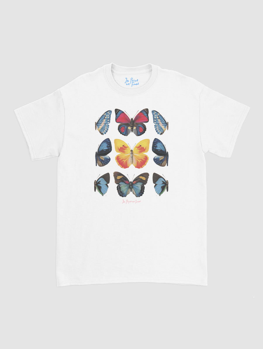 social butterfly classic tee - In Print We Trust