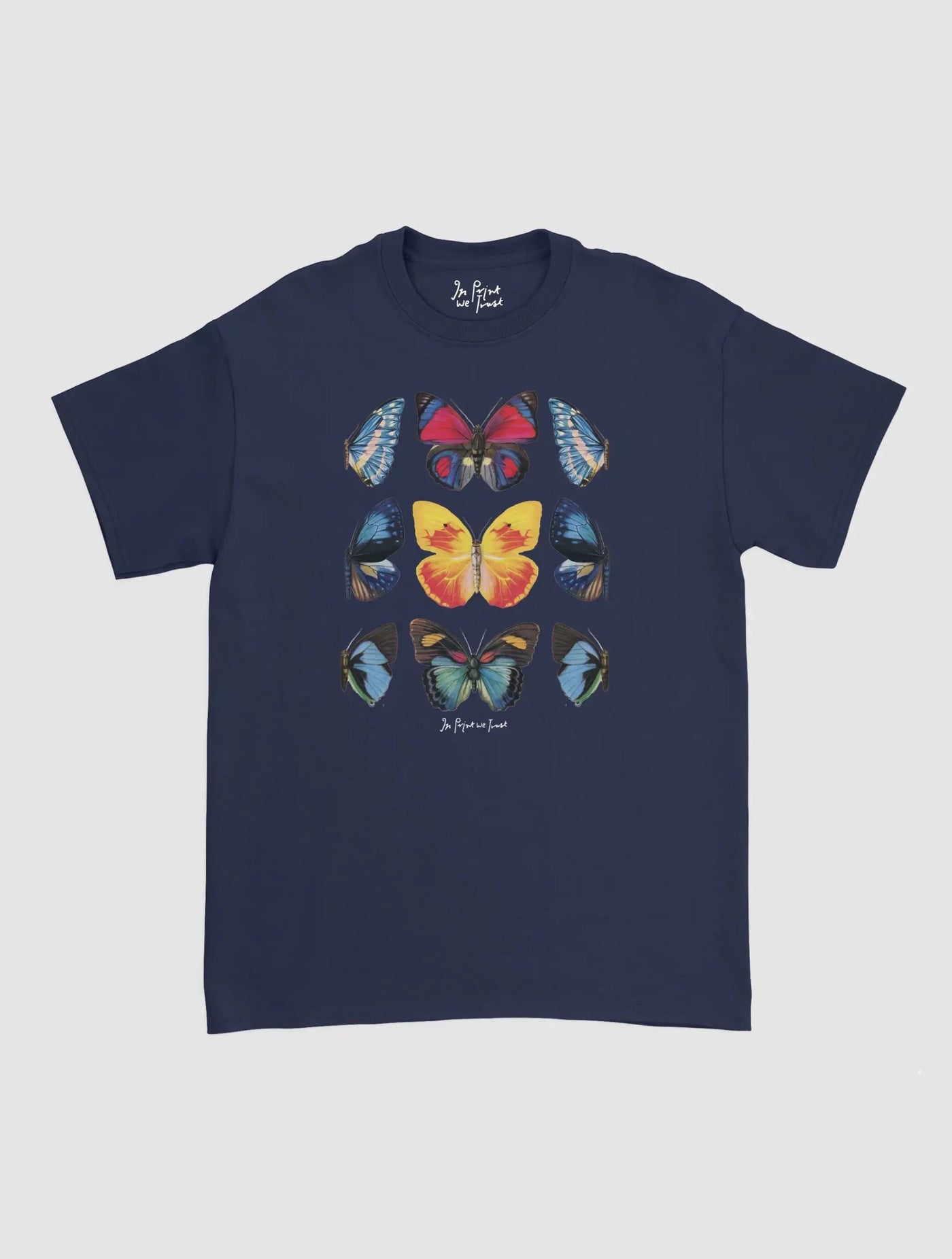 social butterfly classic tee - In Print We Trust
