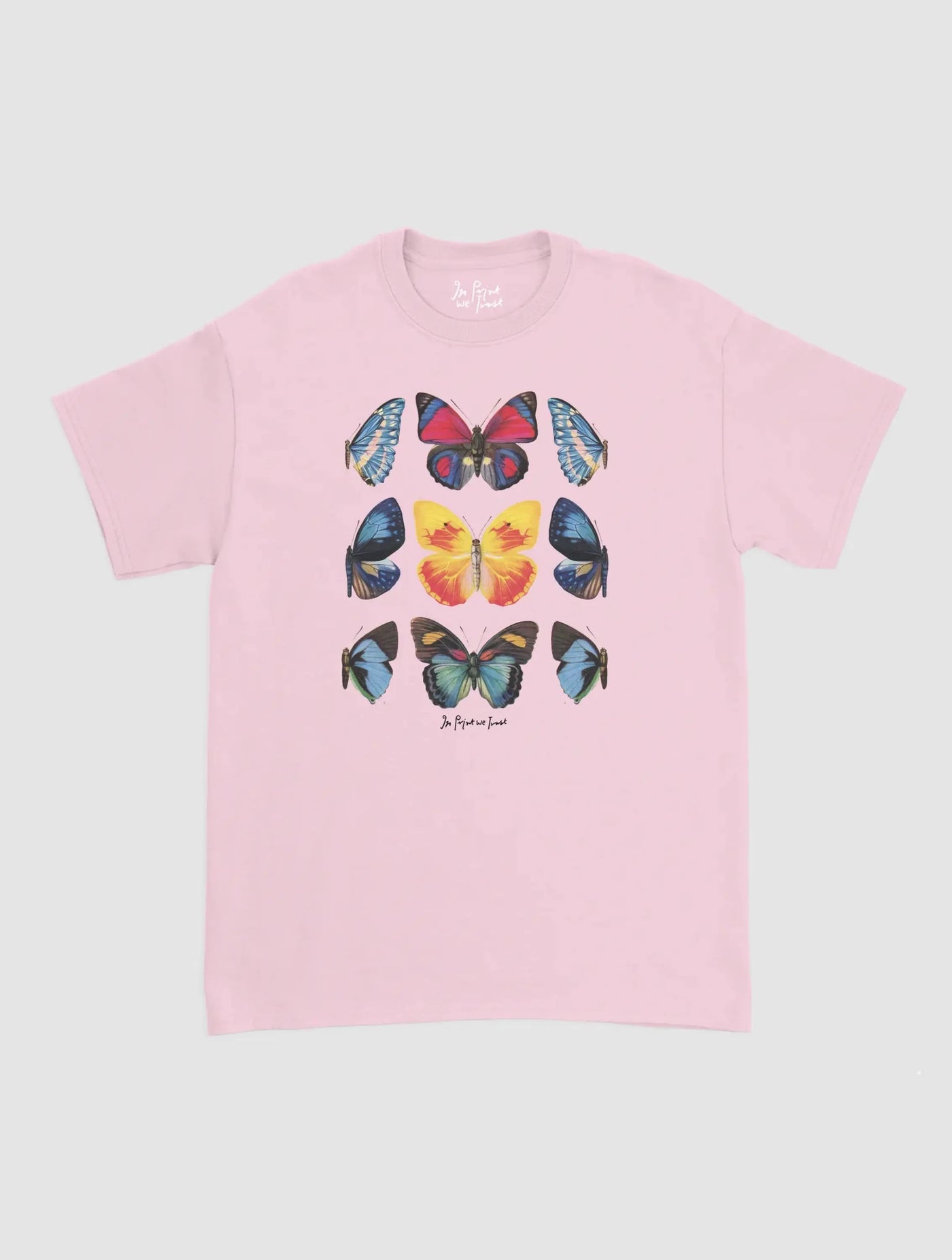 social butterfly classic tee - In Print We Trust