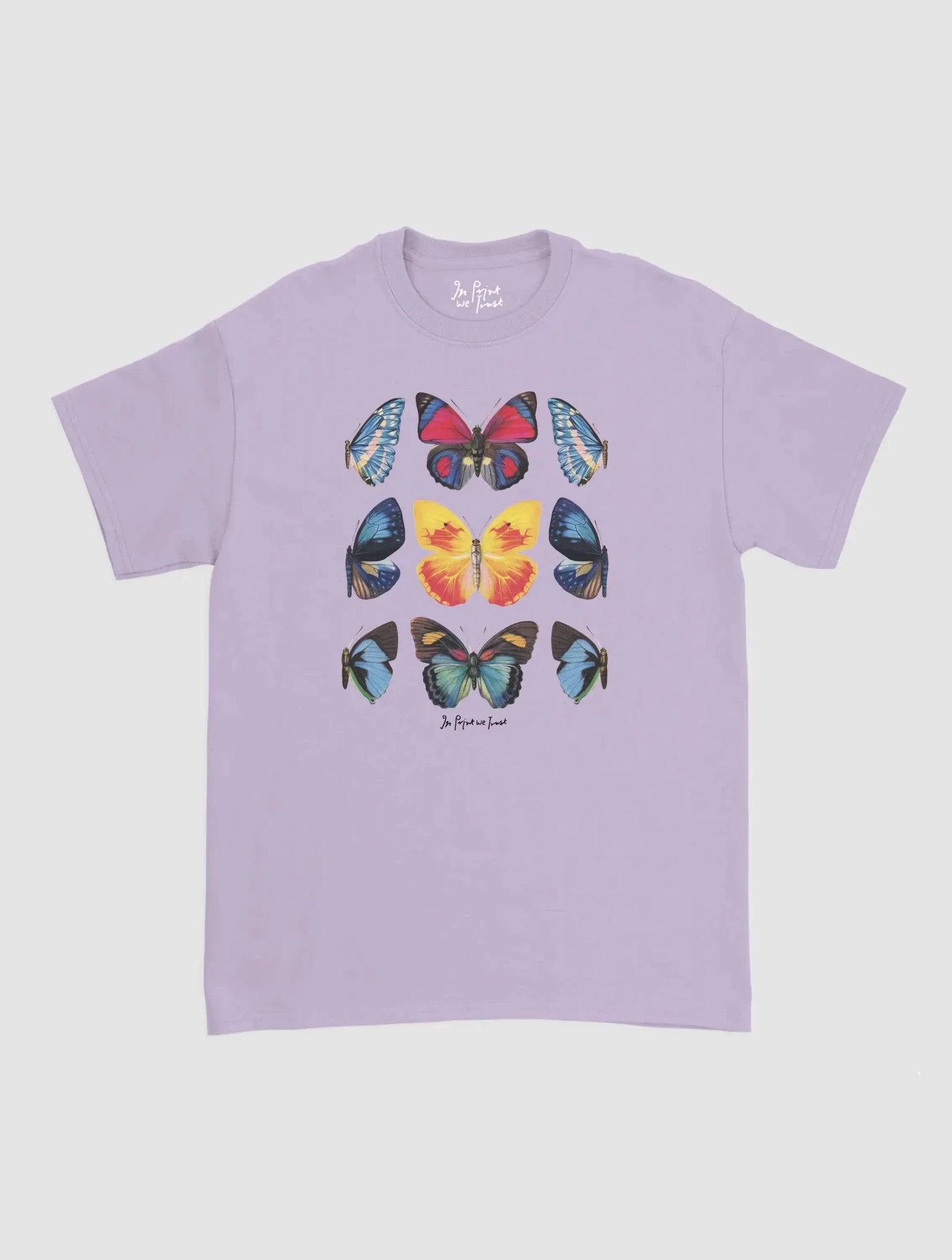 social butterfly classic tee - In Print We Trust