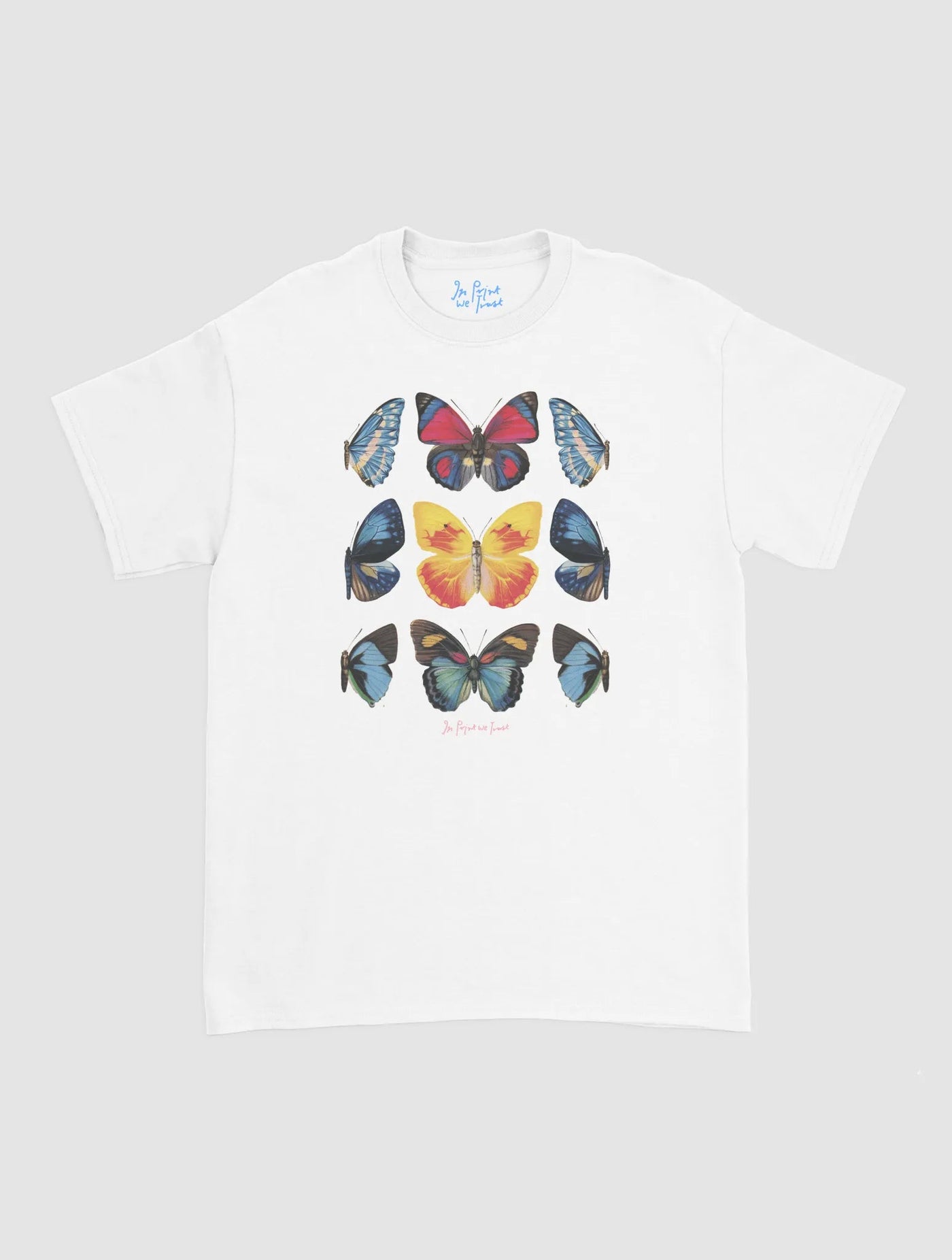 social butterfly classic tee - In Print We Trust