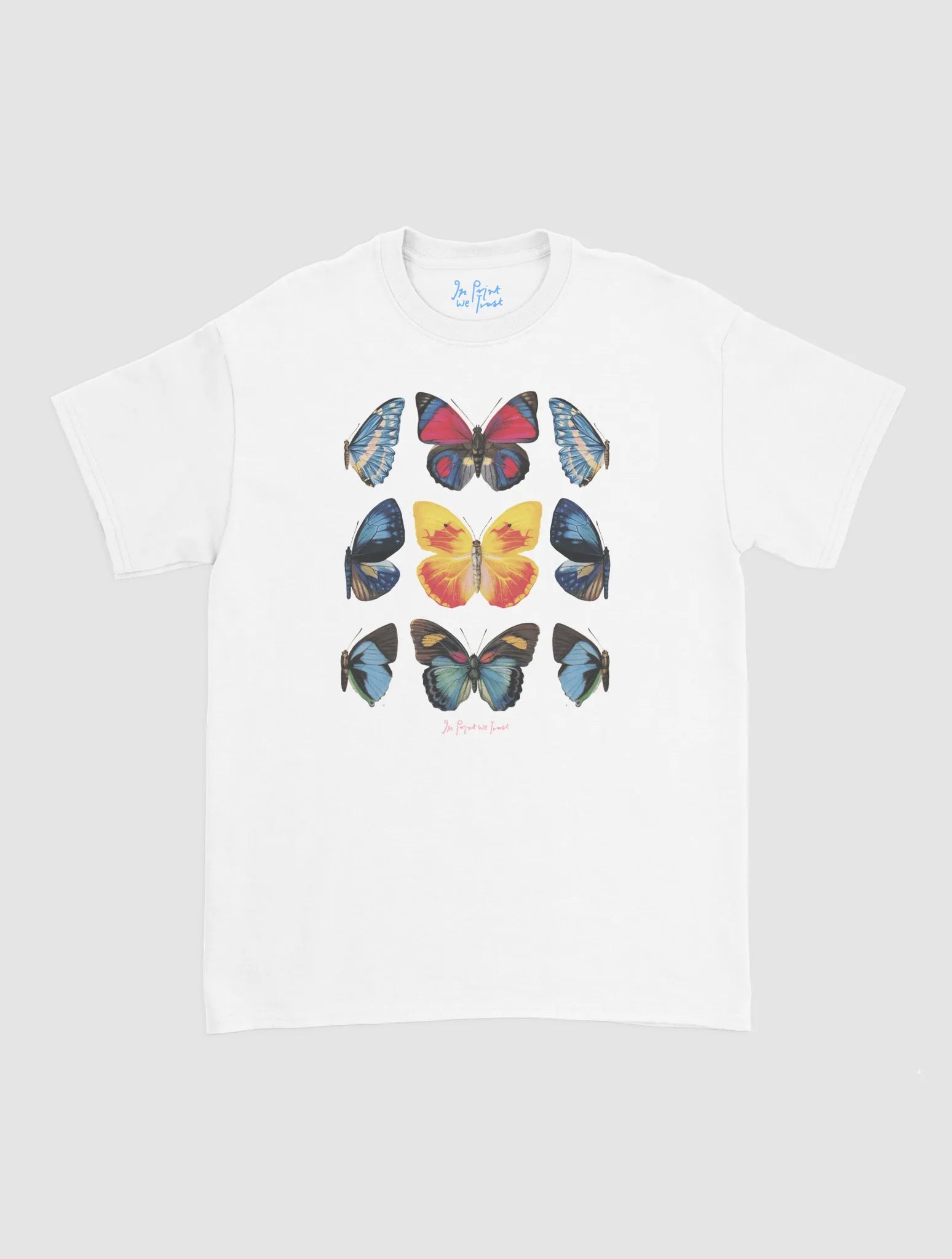 social butterfly classic tee - In Print We Trust