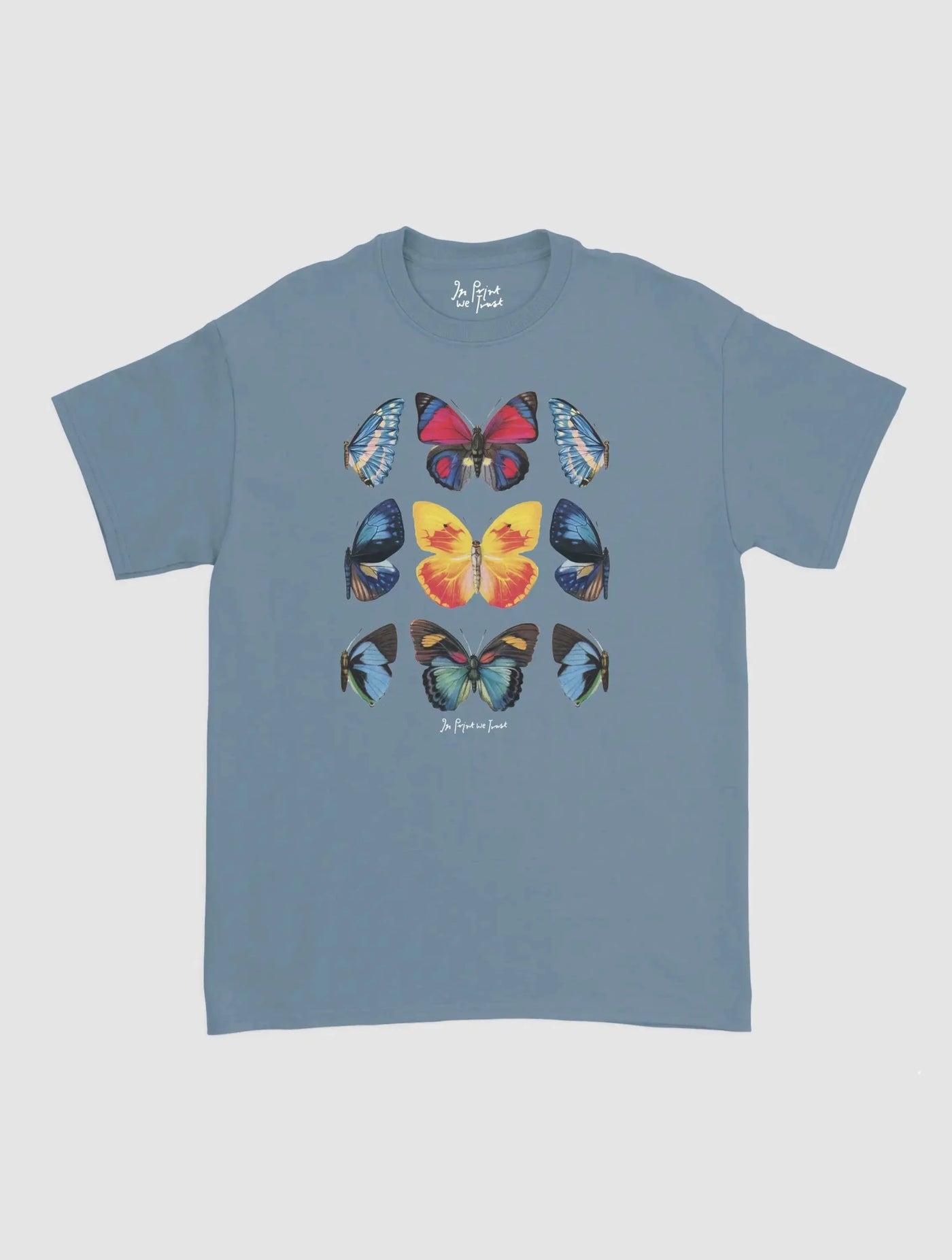 social butterfly classic tee - In Print We Trust