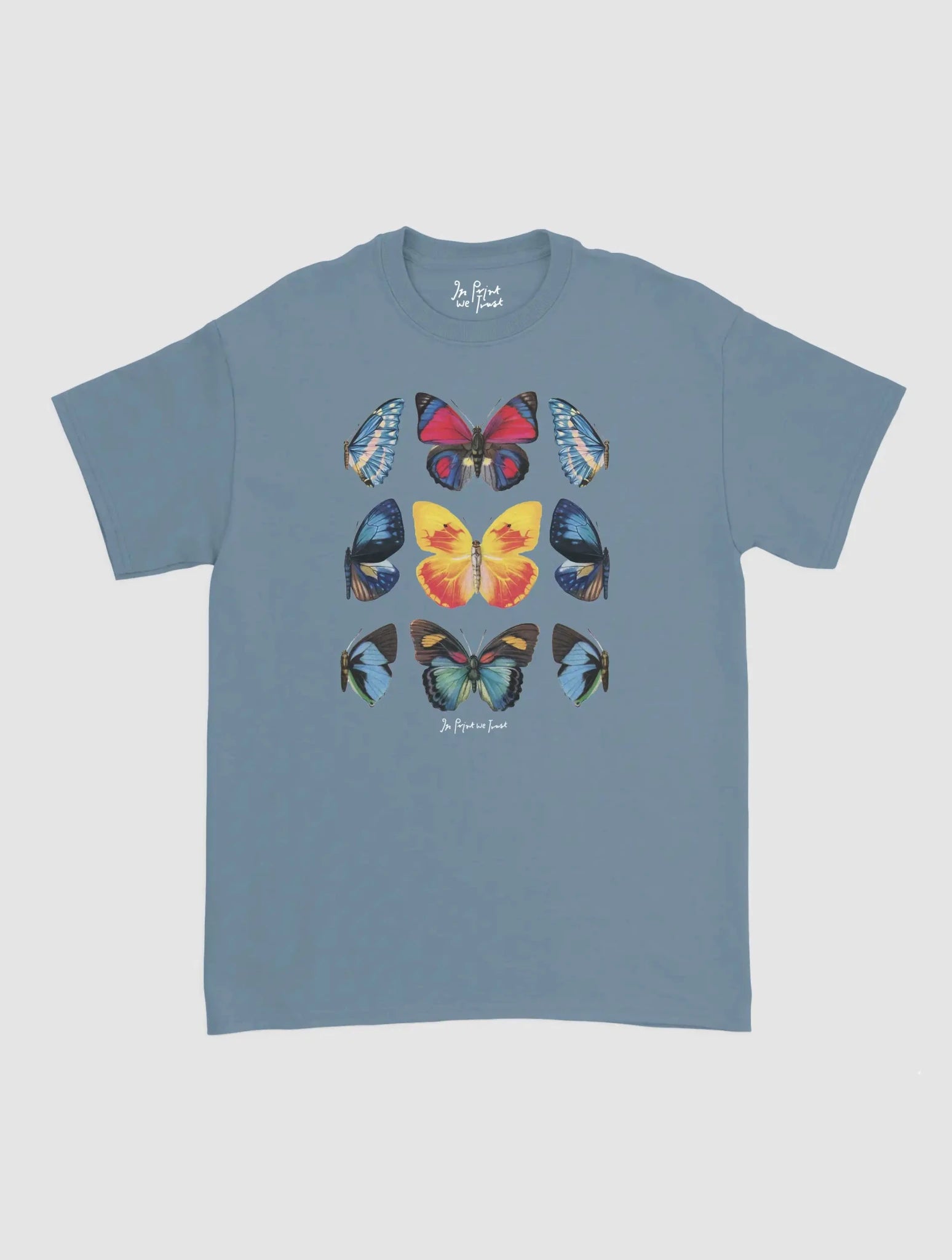 social butterfly classic tee - In Print We Trust