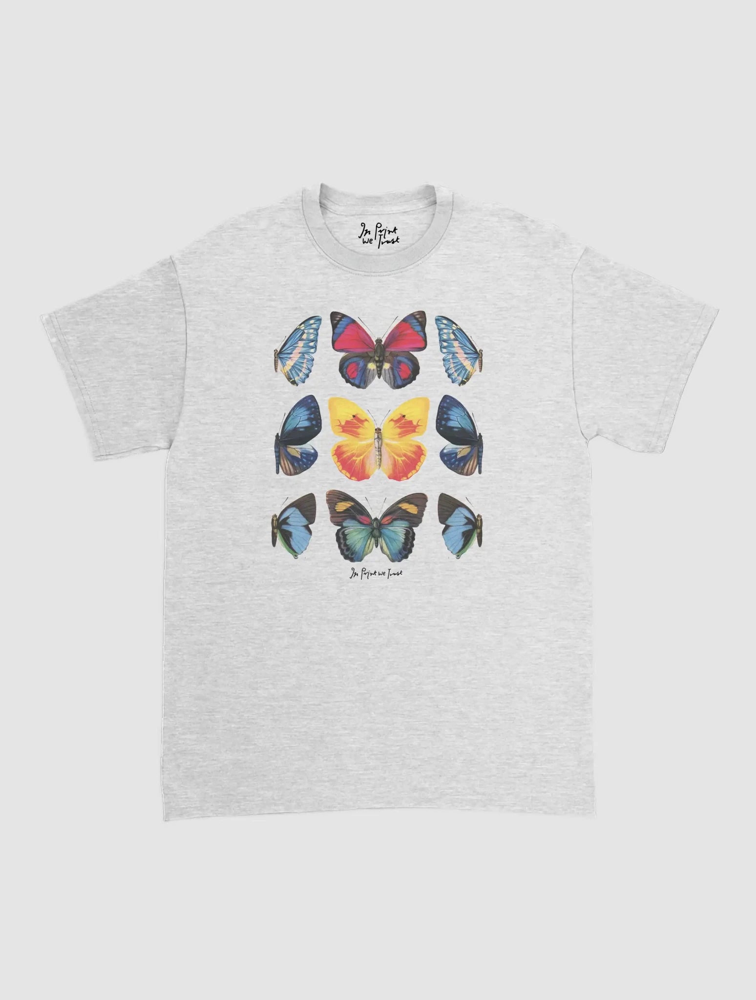 social butterfly classic tee - In Print We Trust