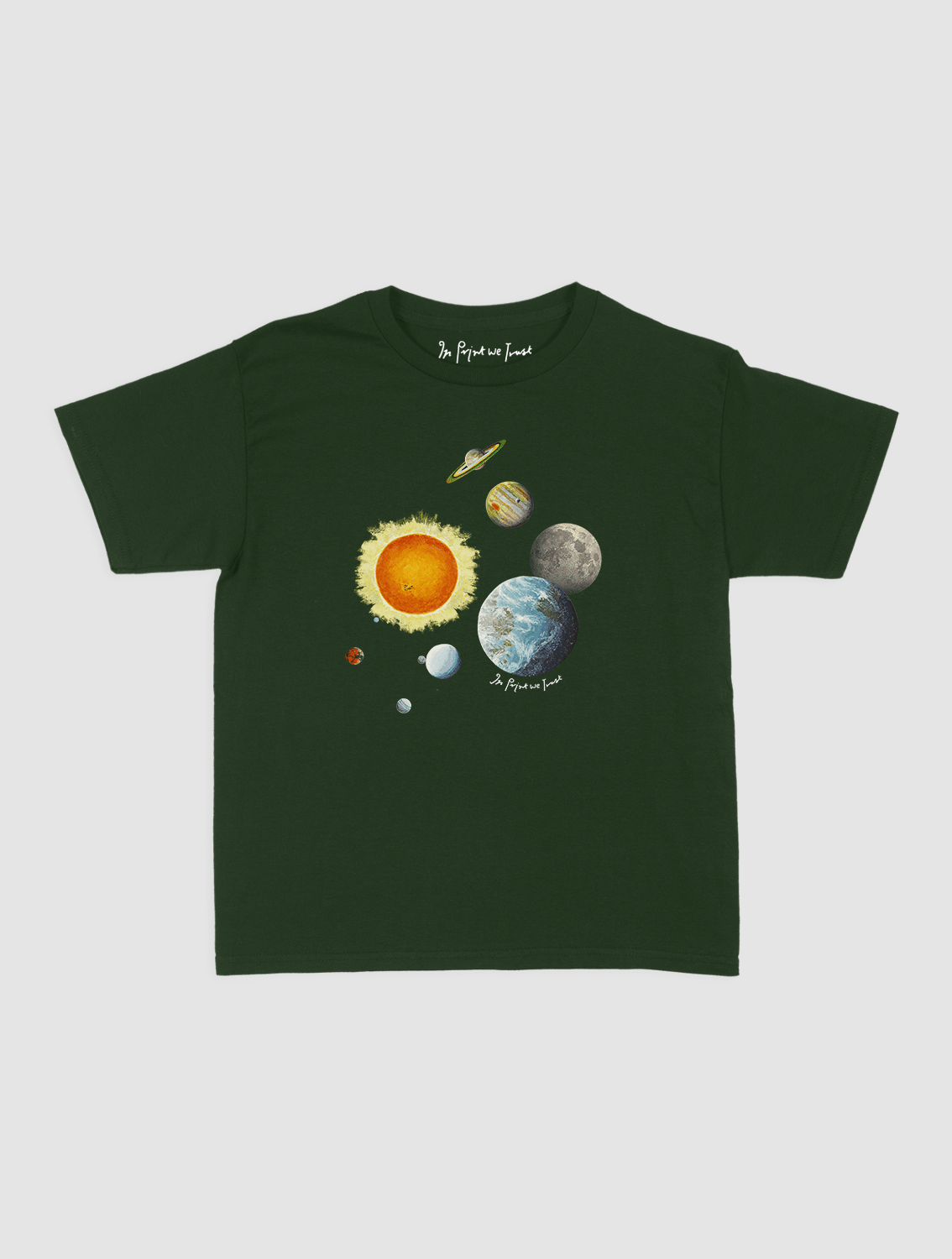 solar system baby tee - In Print We Trust