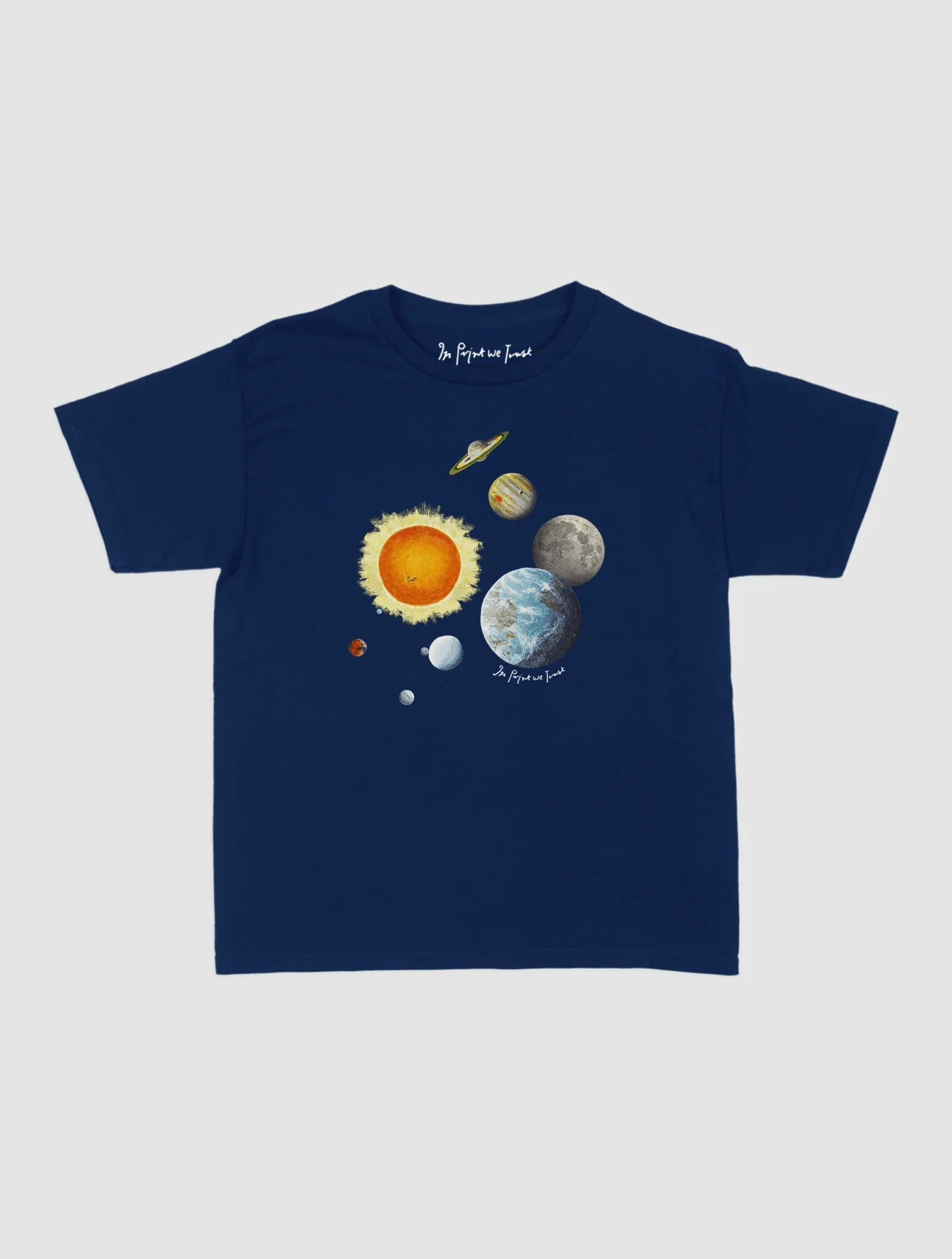 solar system baby tee - In Print We Trust