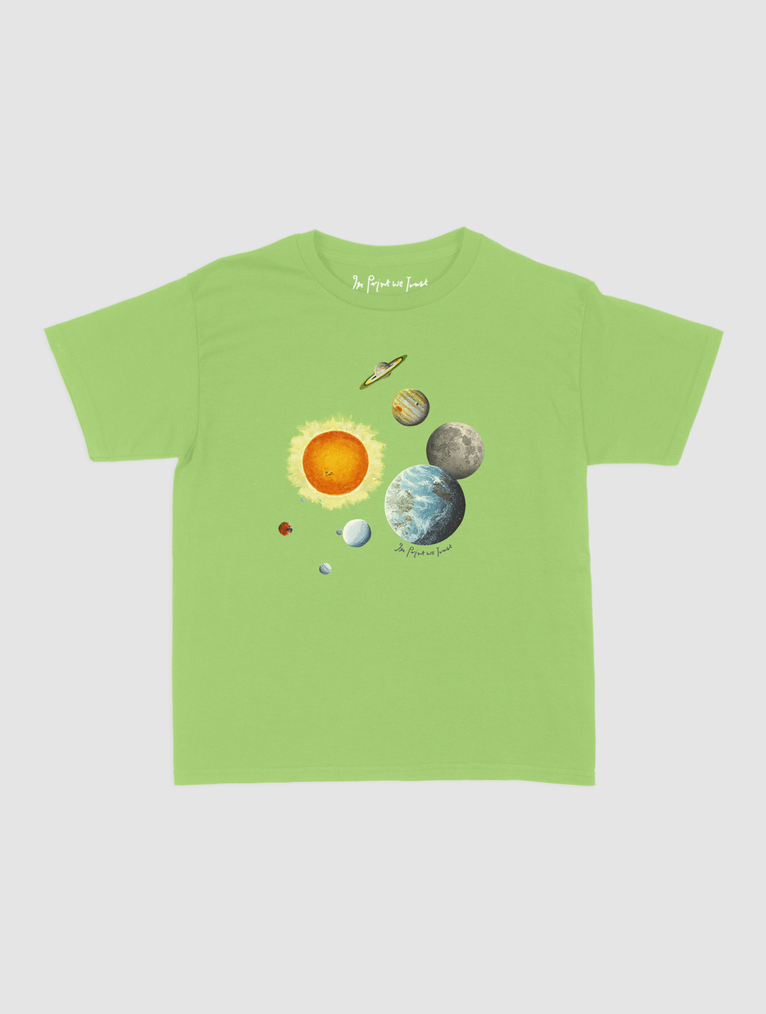 solar system baby tee - In Print We Trust