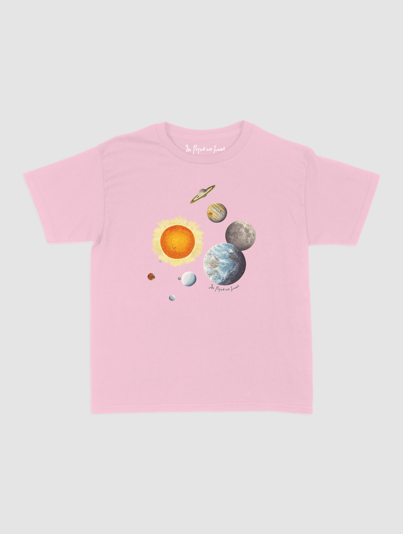 solar system baby tee - In Print We Trust