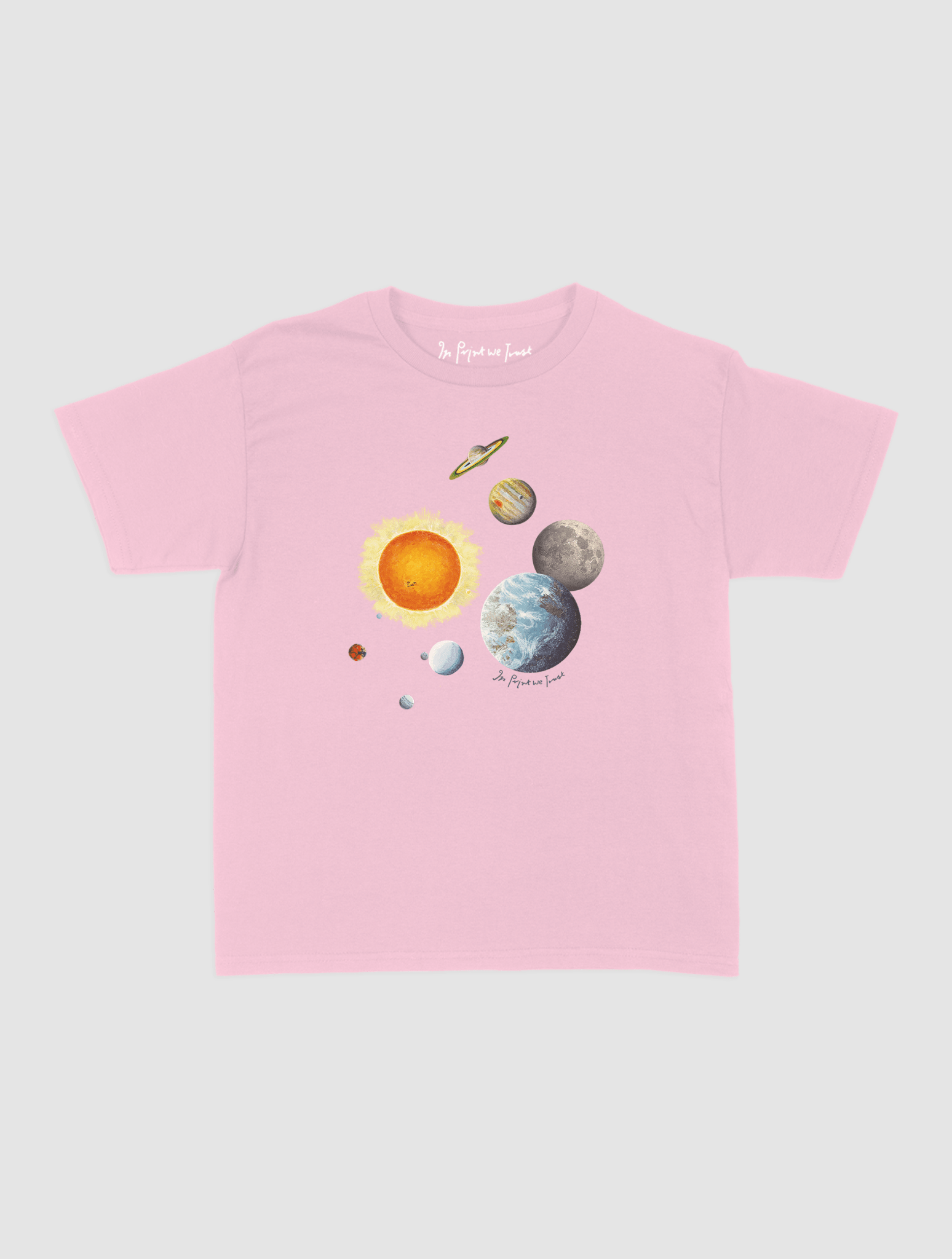 solar system baby tee - In Print We Trust