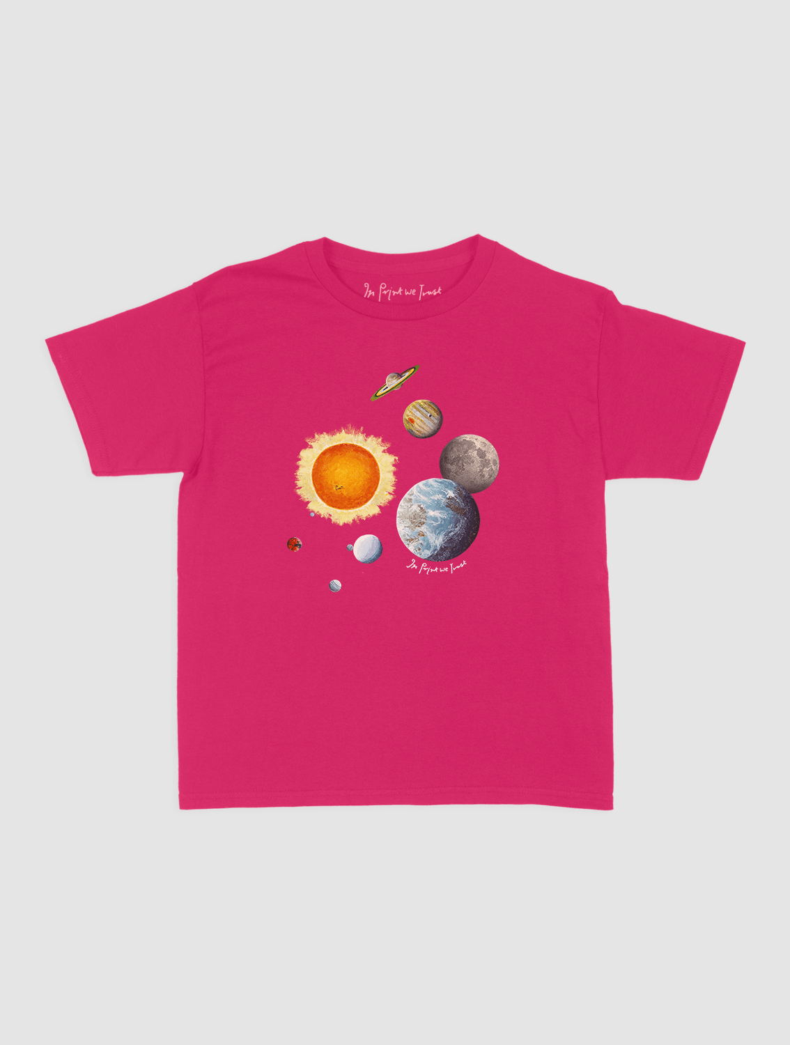 solar system baby tee - In Print We Trust