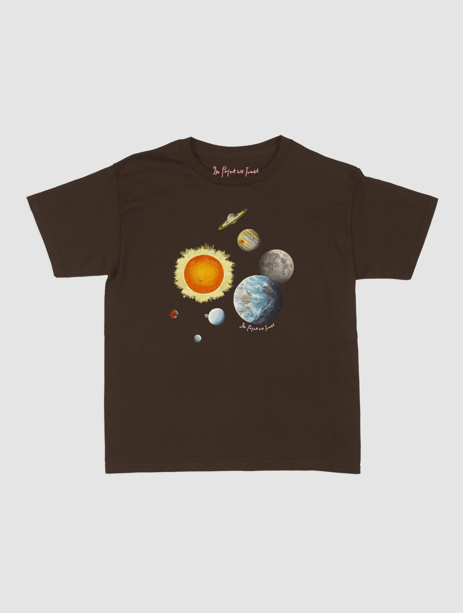 solar system baby tee - In Print We Trust