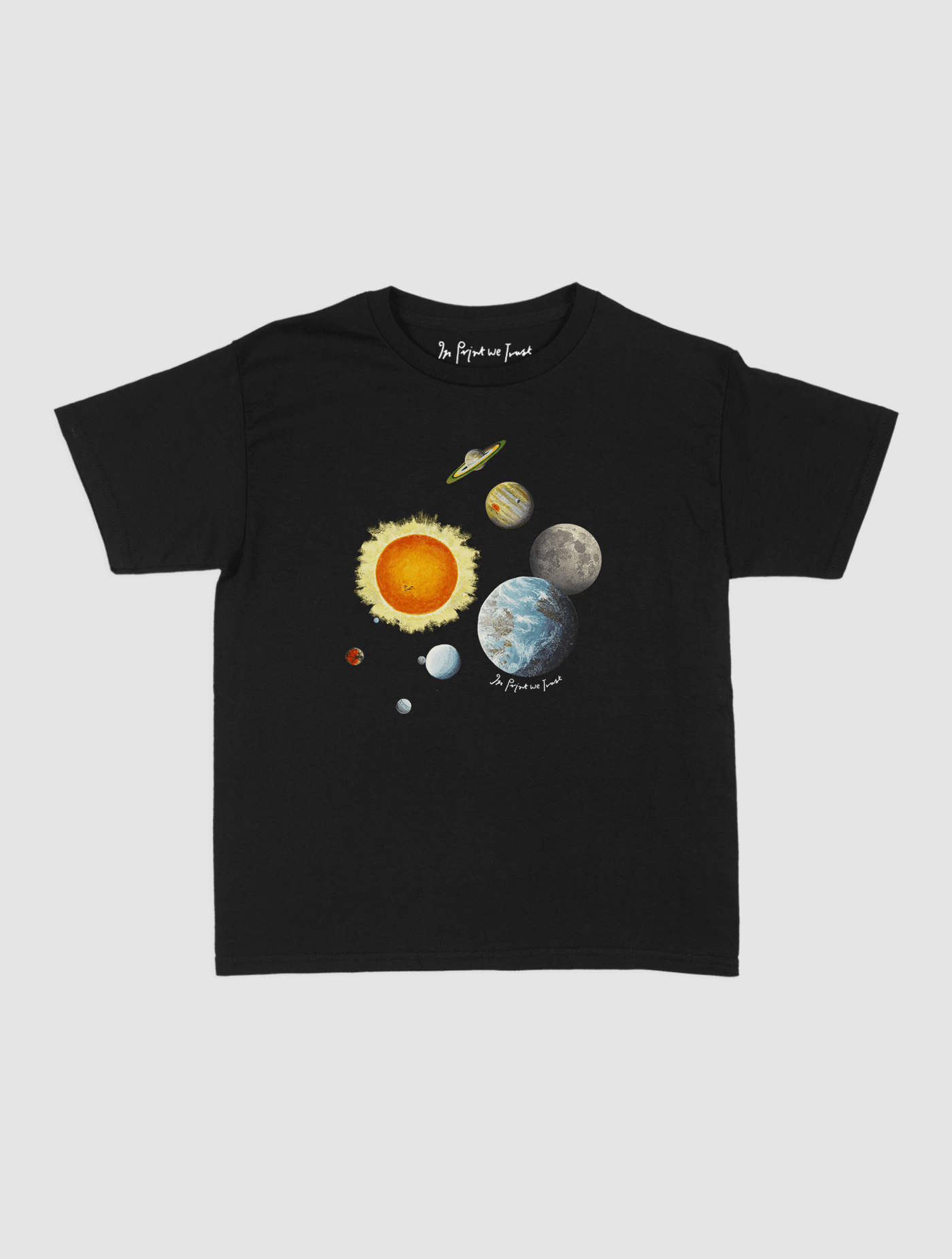 solar system baby tee - In Print We Trust