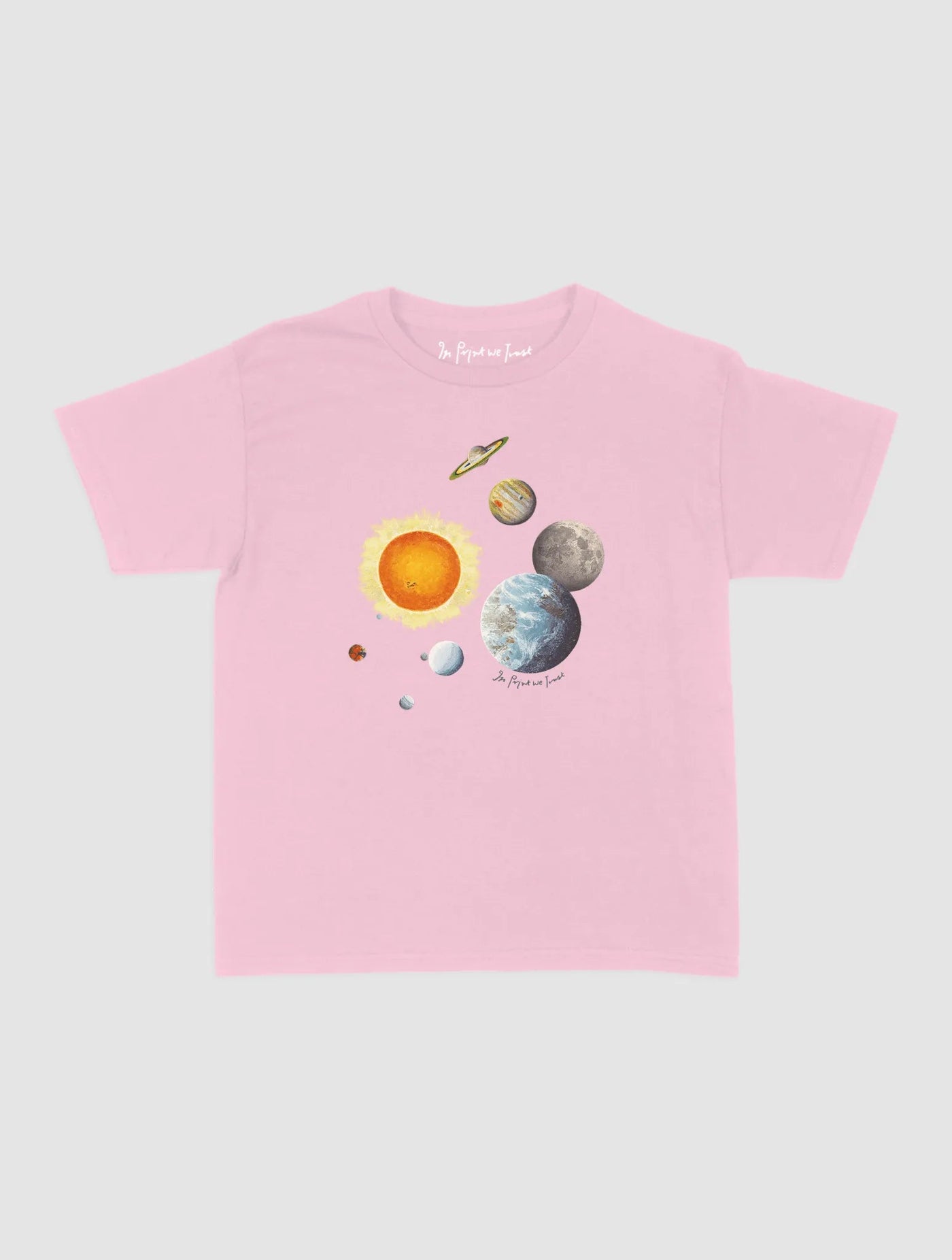solar system baby tee - In Print We Trust