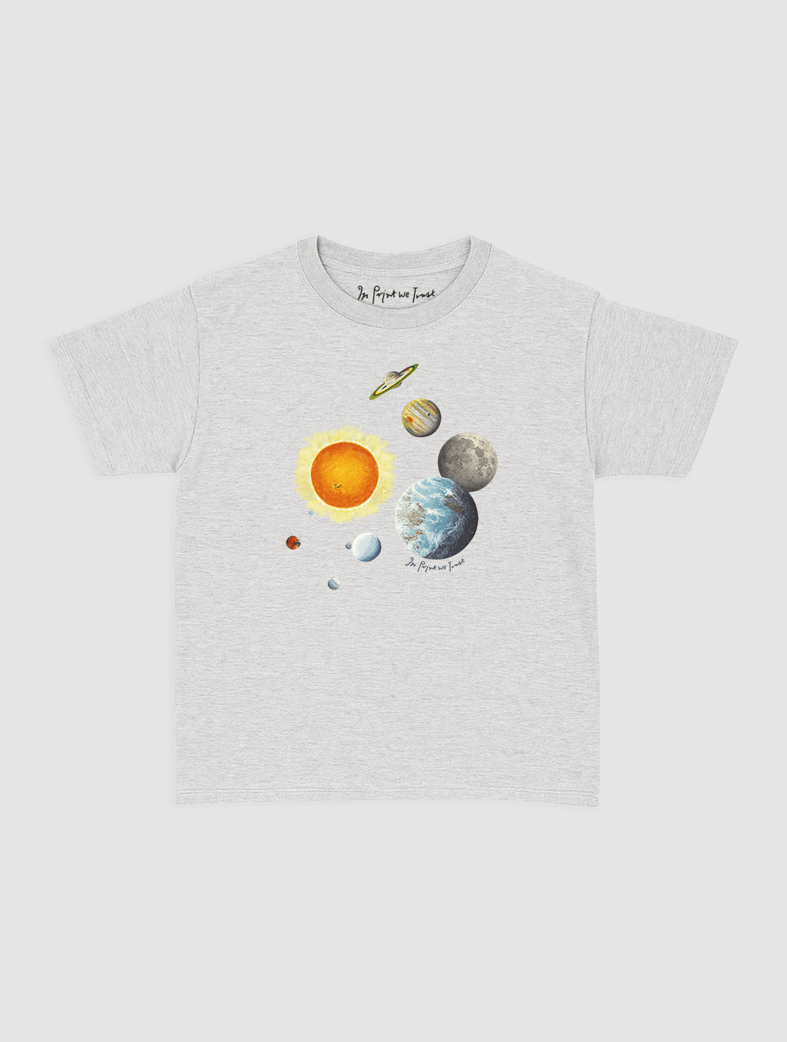 solar system baby tee - In Print We Trust