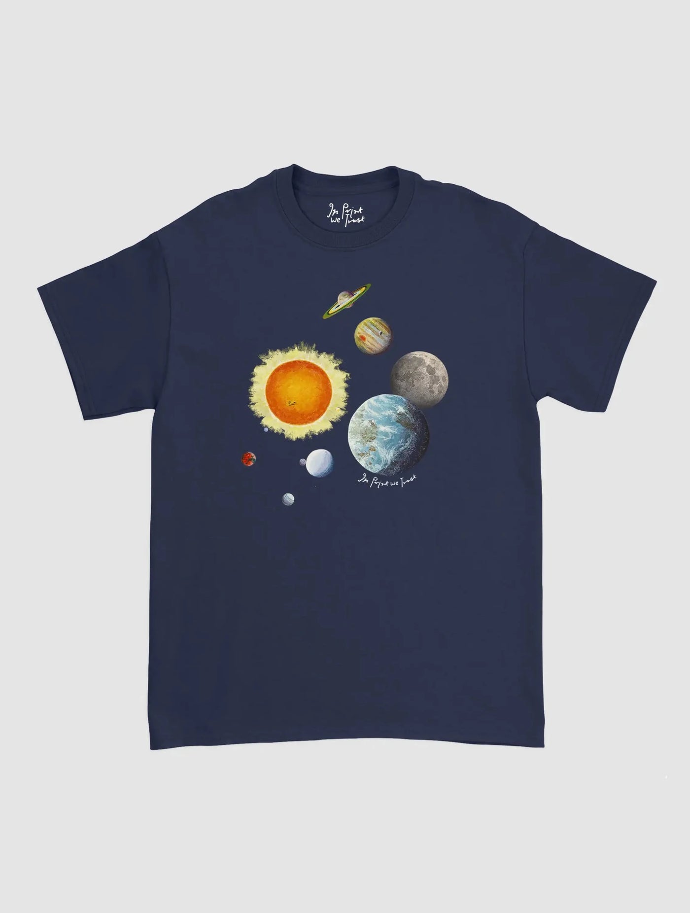 solar system classic tee - In Print We Trust