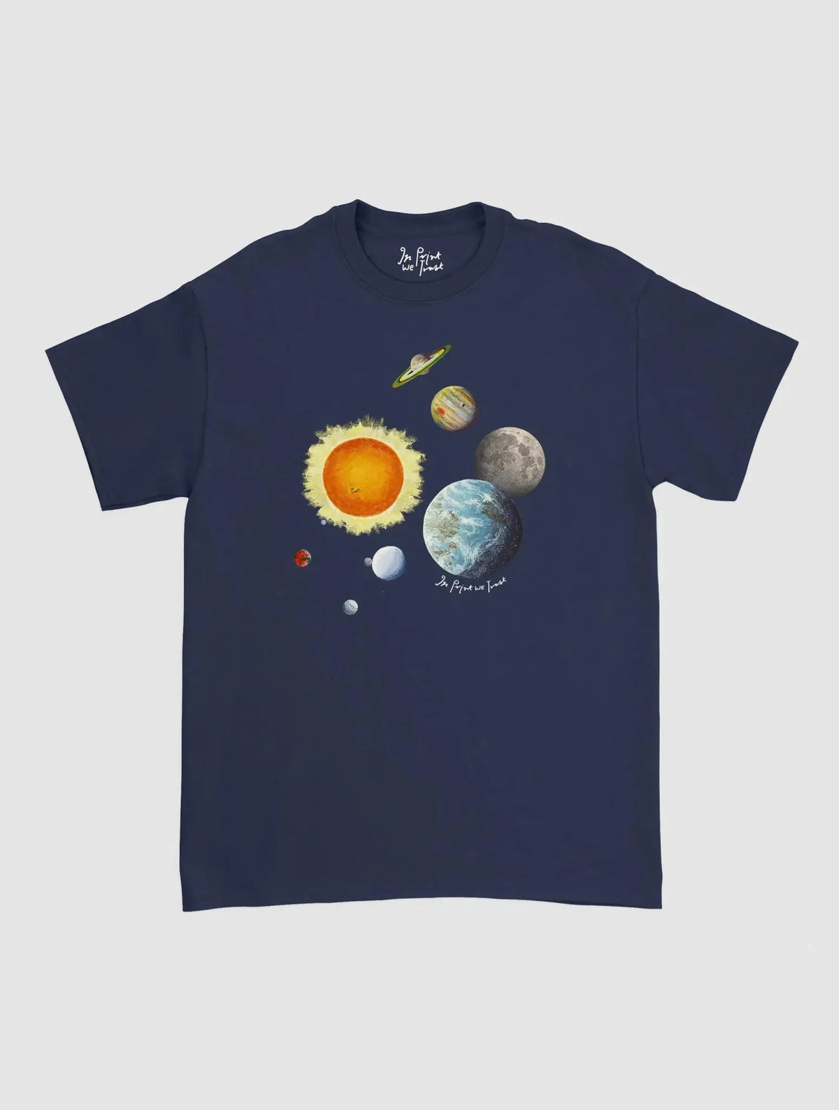 solar system classic tee - In Print We Trust