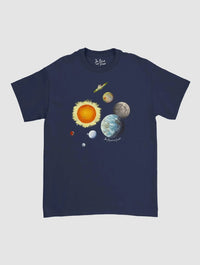 solar system classic tee - In Print We Trust