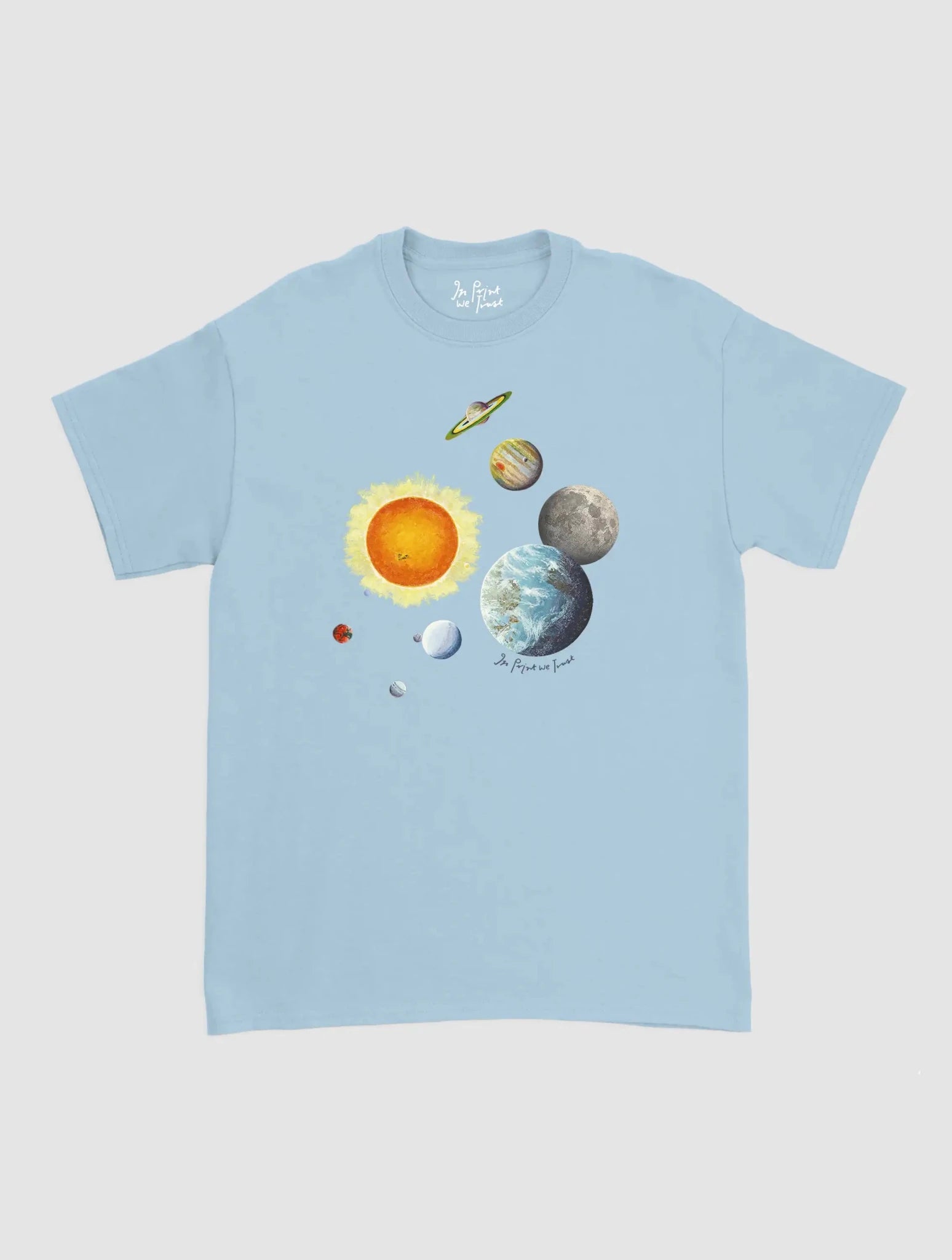 solar system classic tee - In Print We Trust