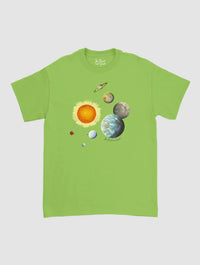 solar system classic tee - In Print We Trust