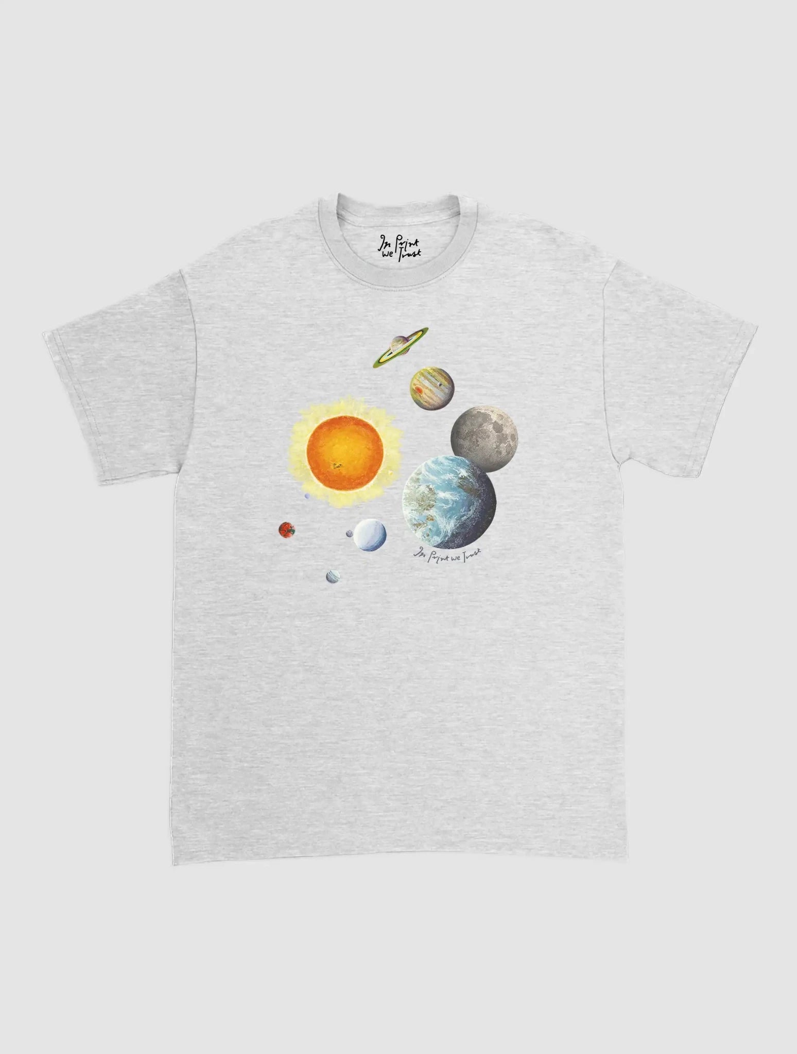 solar system classic tee - In Print We Trust