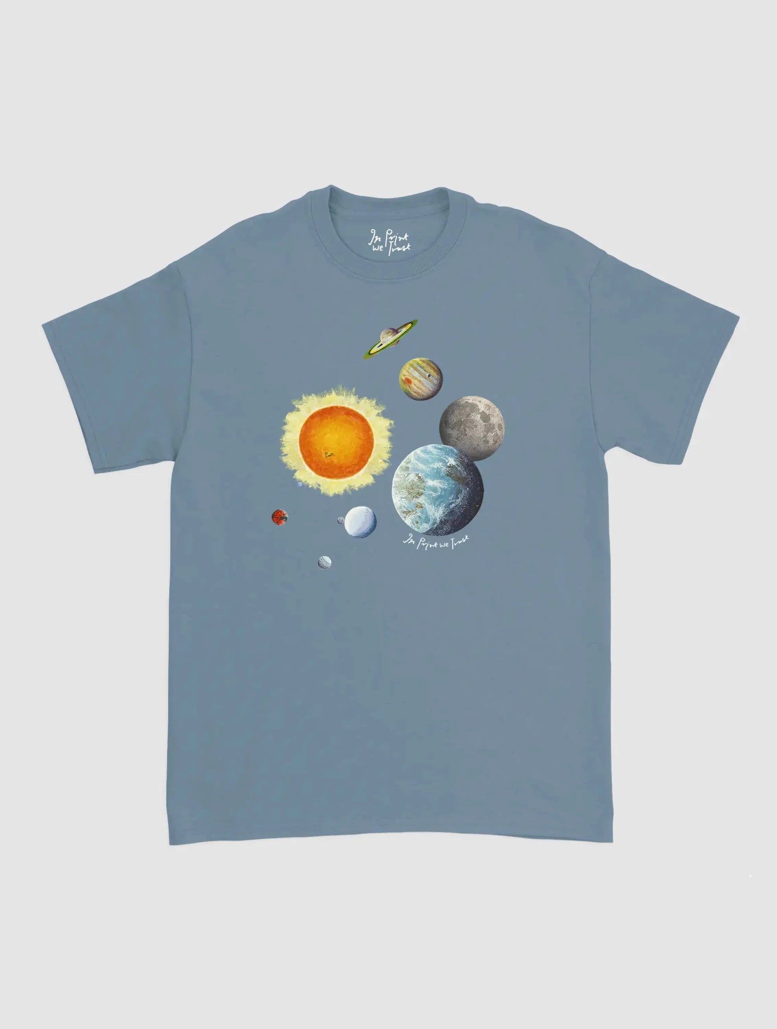 solar system classic tee - In Print We Trust