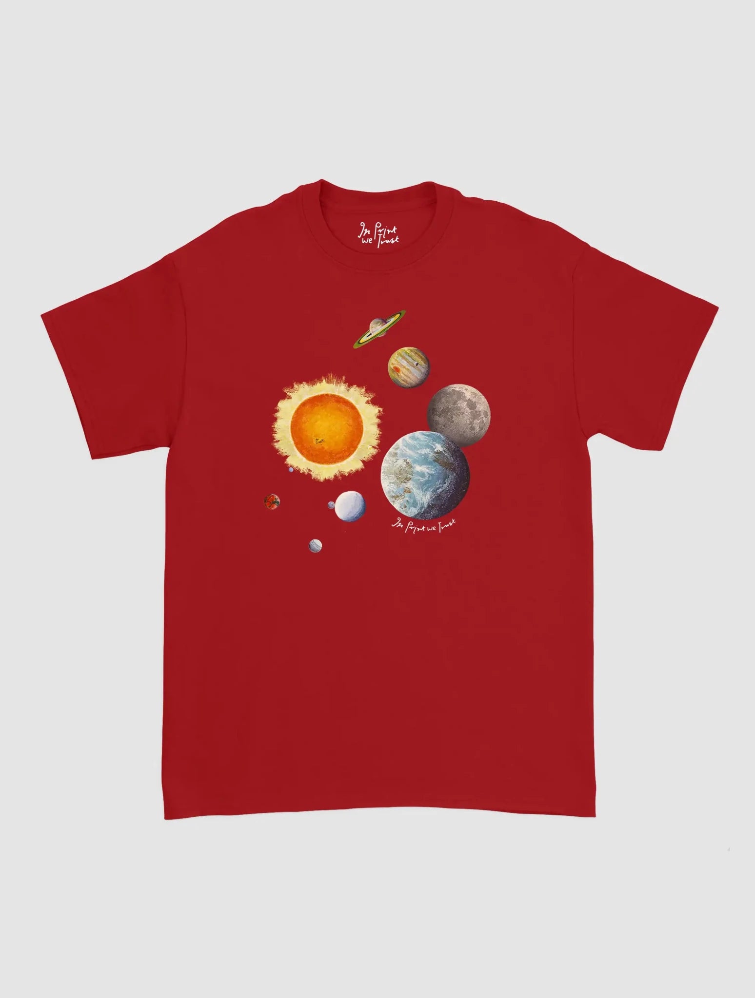 solar system classic tee - In Print We Trust
