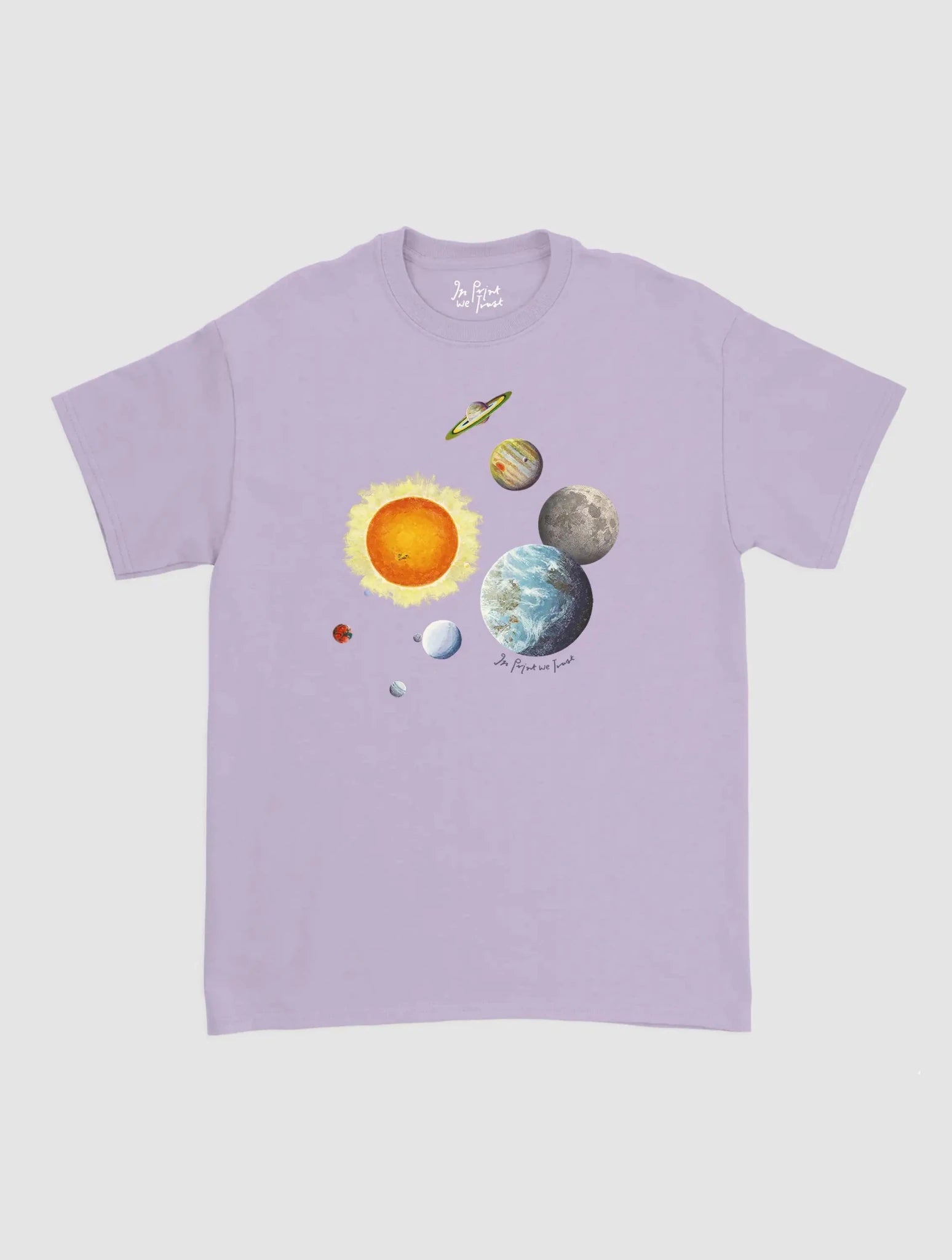 solar system classic tee - In Print We Trust