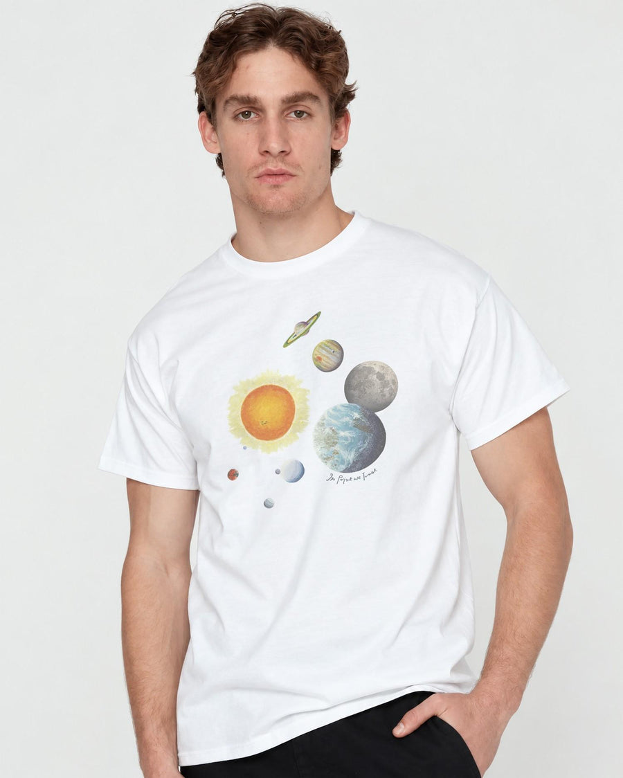 solar system classic tee - In Print We Trust