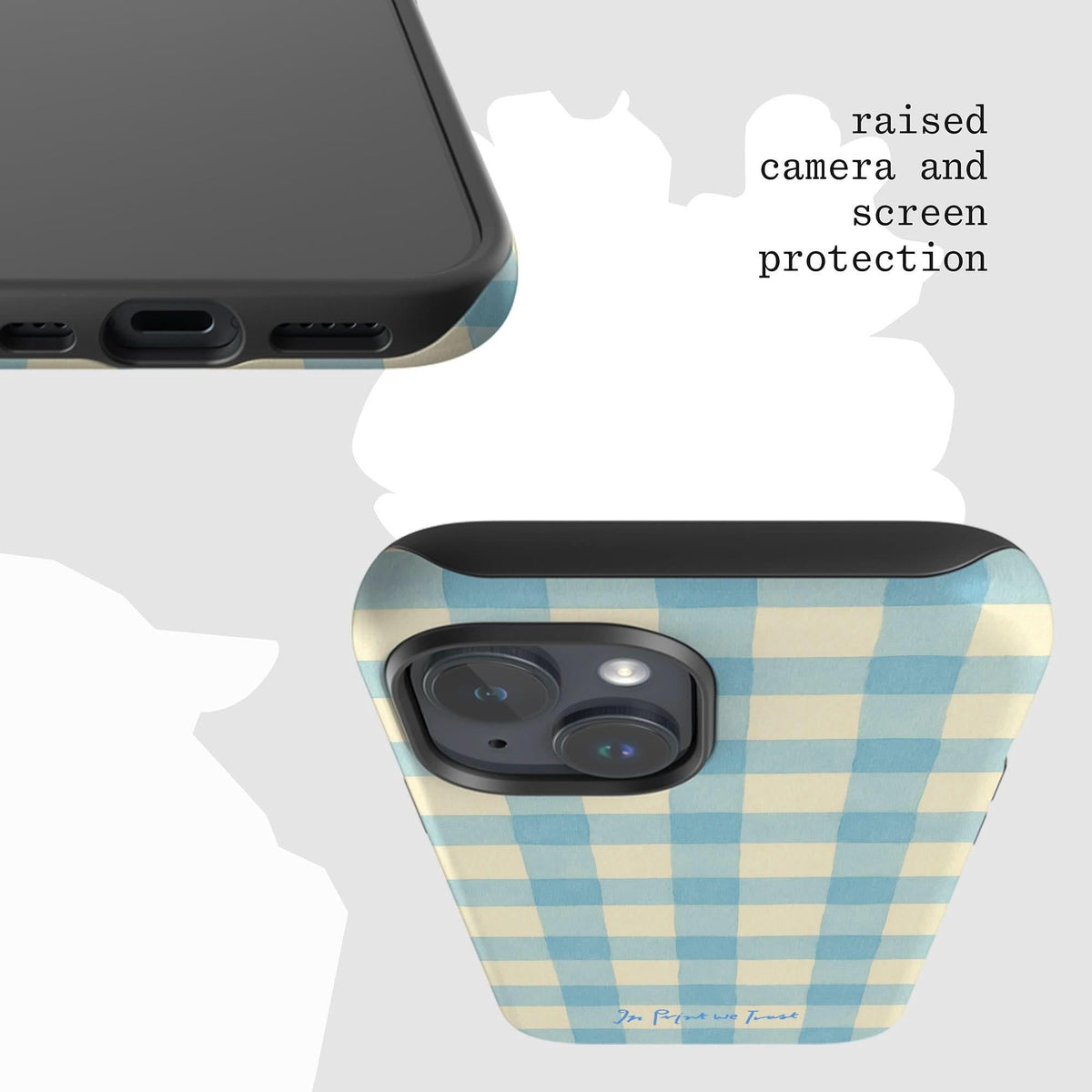 sorbet tough iPhone case - In Print We Trust